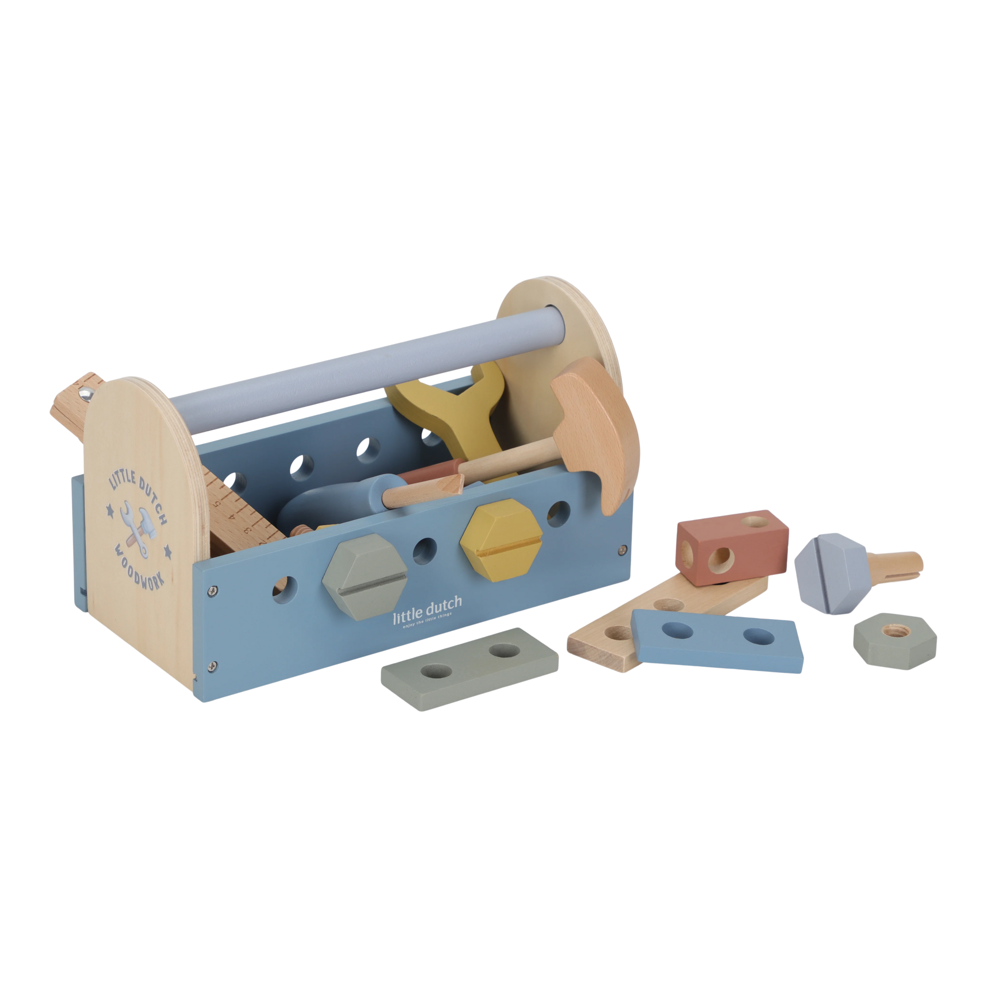 Holzspielzeug, LITTLE DUTCH, Blau – Produktansicht