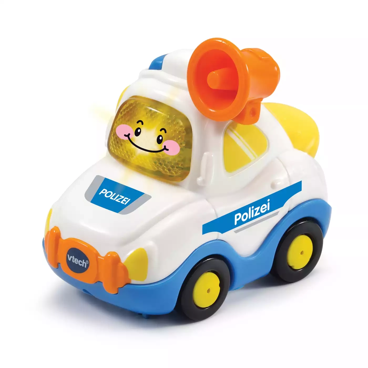 Spielzeugautos, vtech, Weiß – Besonderheit: spielt kindergerechte Lieder und Melodien