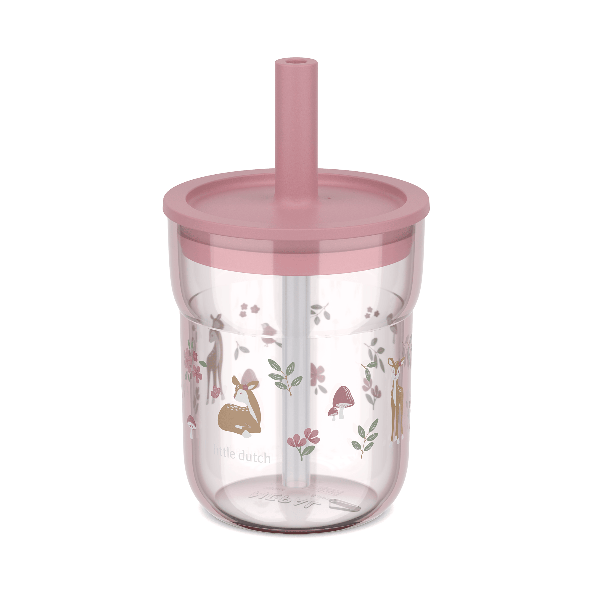 Strohhalmbecher, MEPAL, Pink – Besonderheit: ca. 250 ml Fassungsvermögen