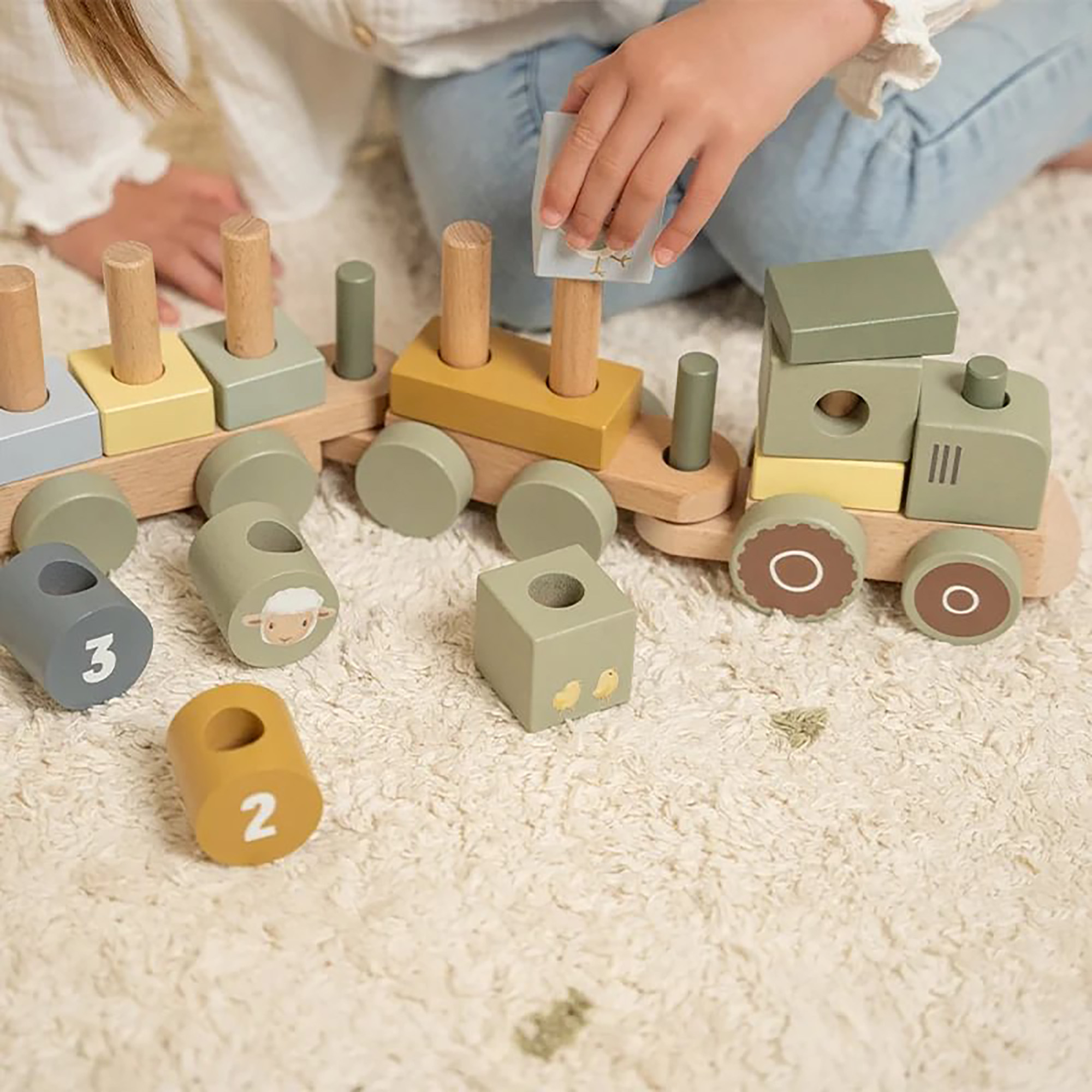 Spielzeugautos, LITTLE DUTCH, Blau – Produktansicht
