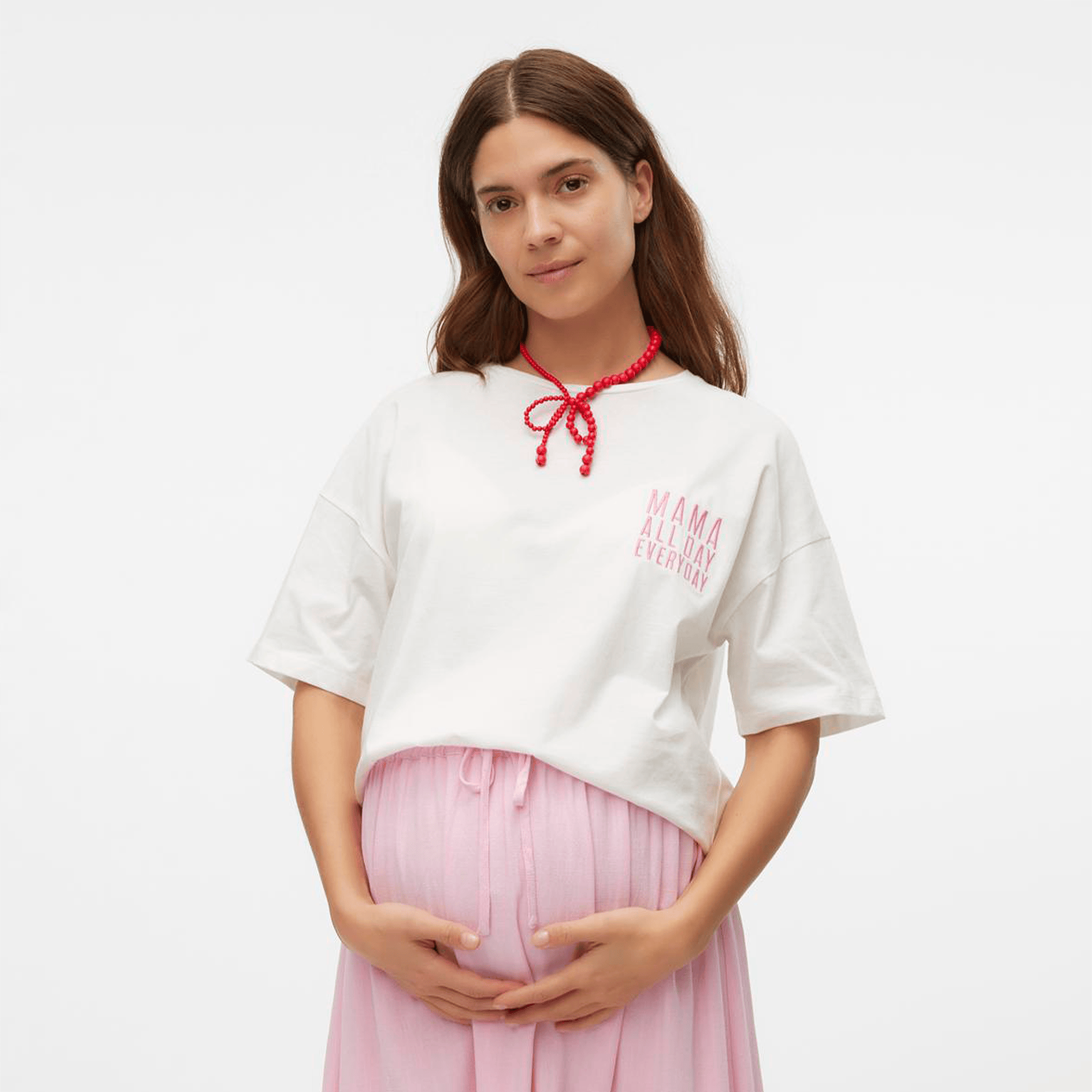 Umstandsoberteile, Mamalicious, Weiß – Produktansicht