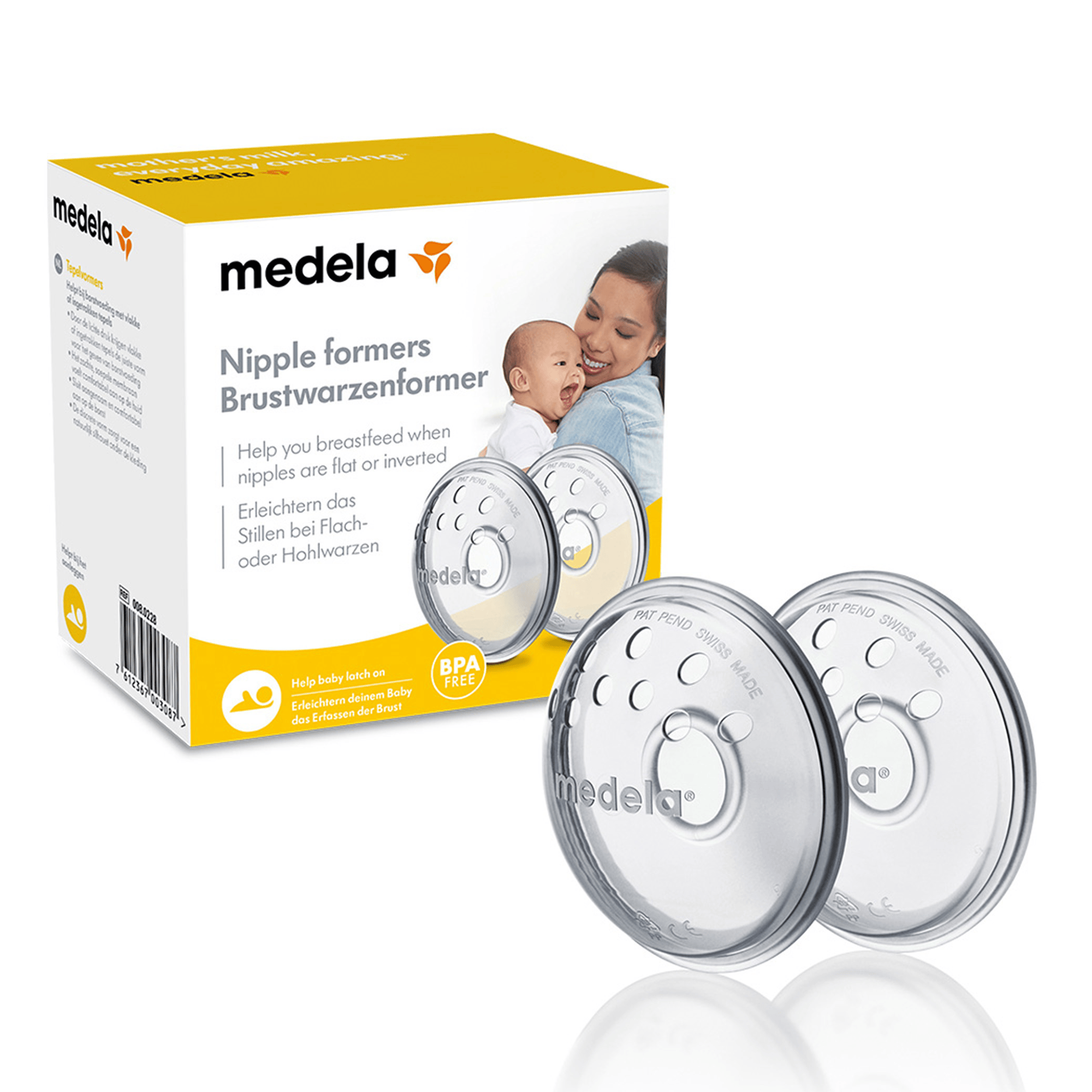 Stillhütchen, medela, Transparent – Produktansicht