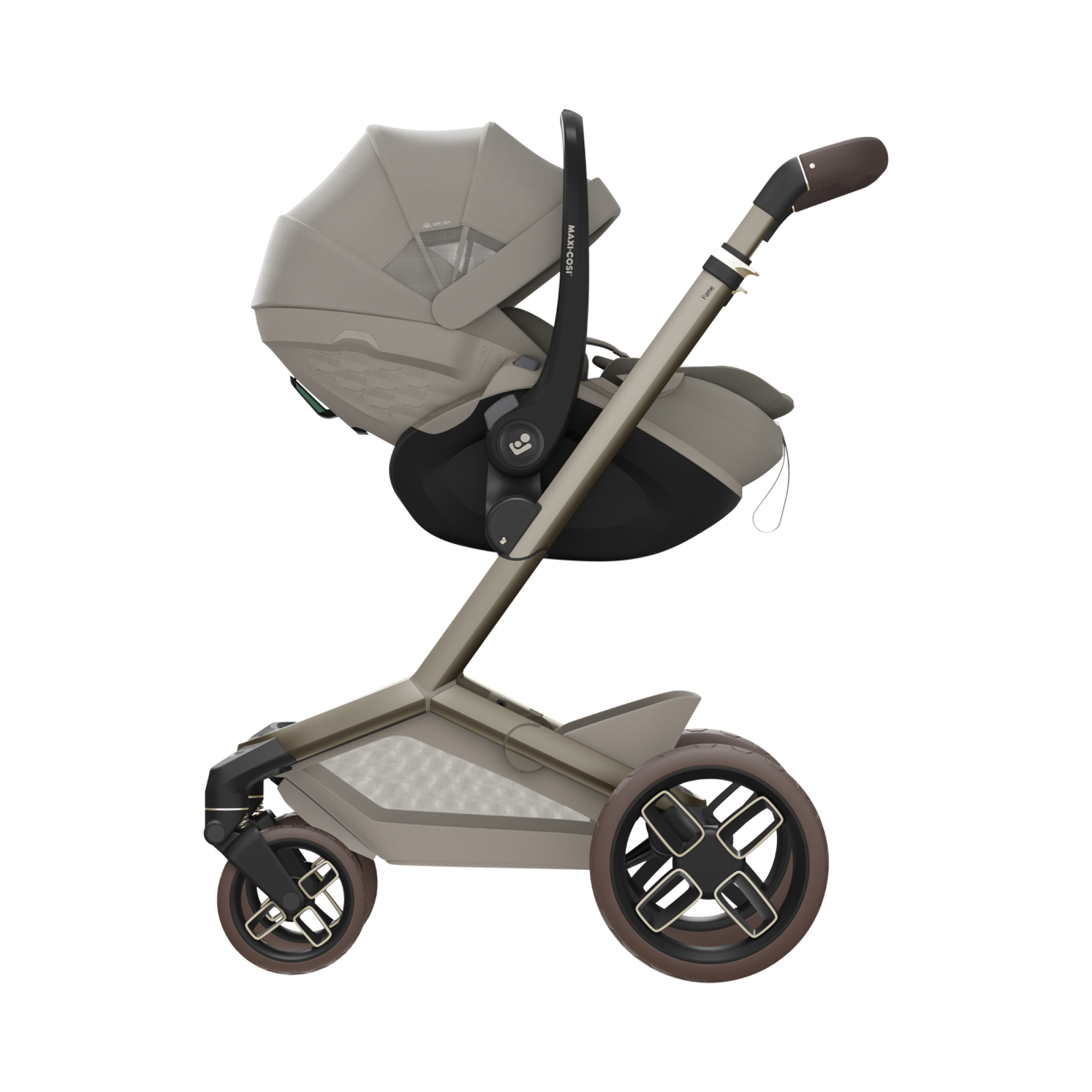Kinderwagen Komplettsets, MAXI-COSI Premium, Beige – Produktansicht