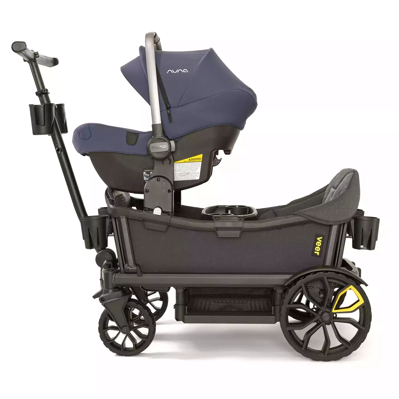 Bollerwagen, VEER, Schwarz – Produktansicht