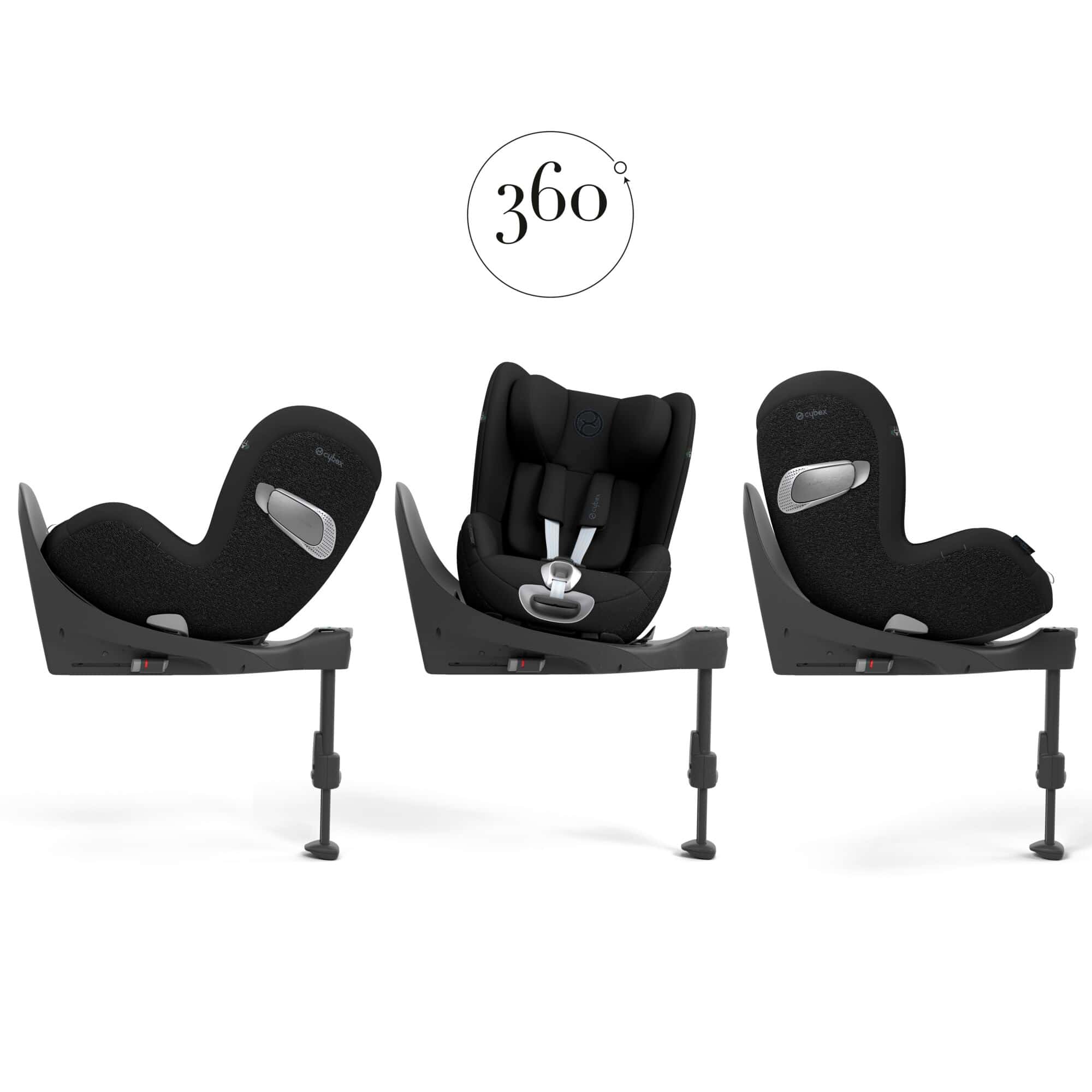 Reboarder 0-18 kg, Gruppe 0+/1, cybex PLATINUM, Schwarz – Produktansicht