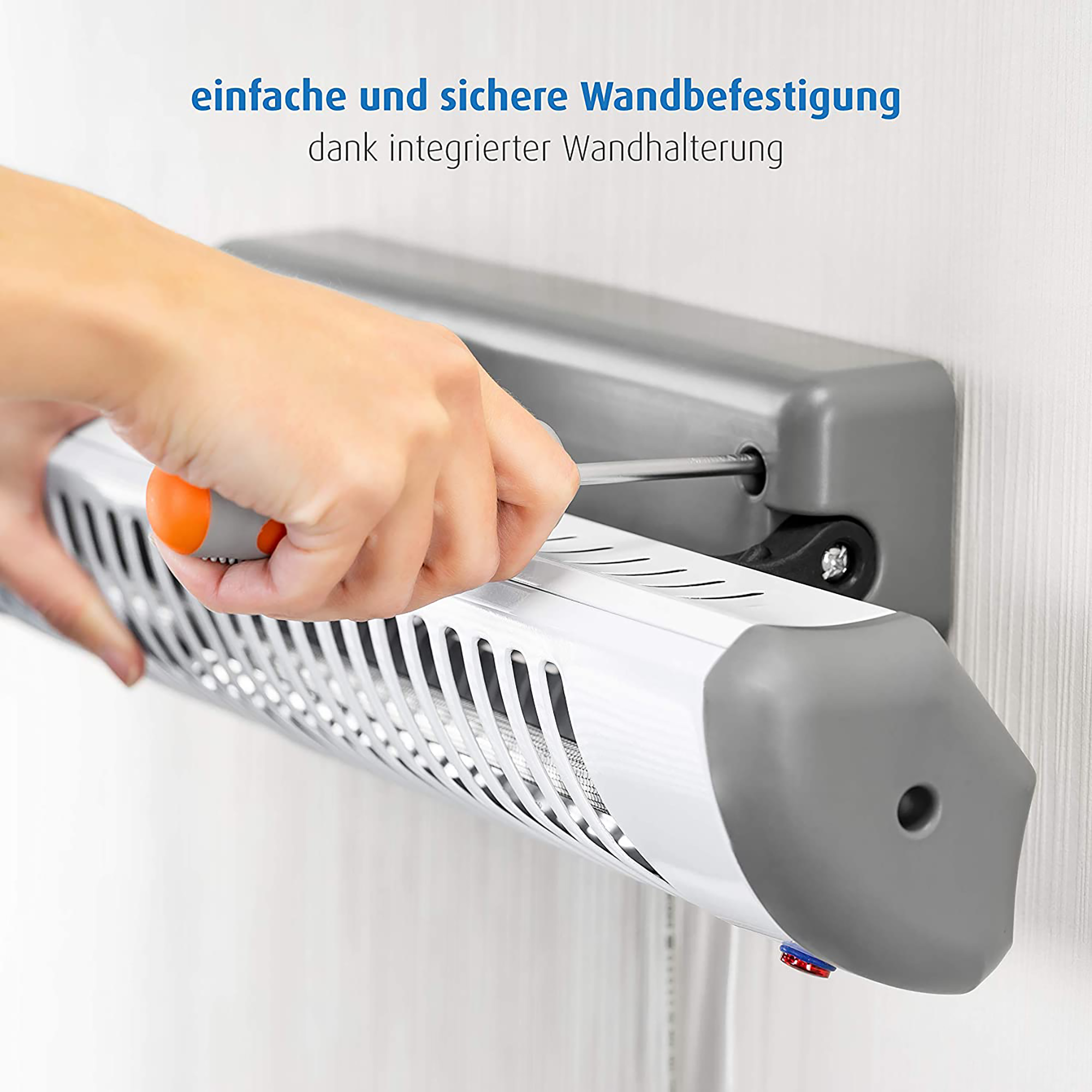 Heizstrahler, reer, Weiß – Besonderheit: mit Abschaltautomatik