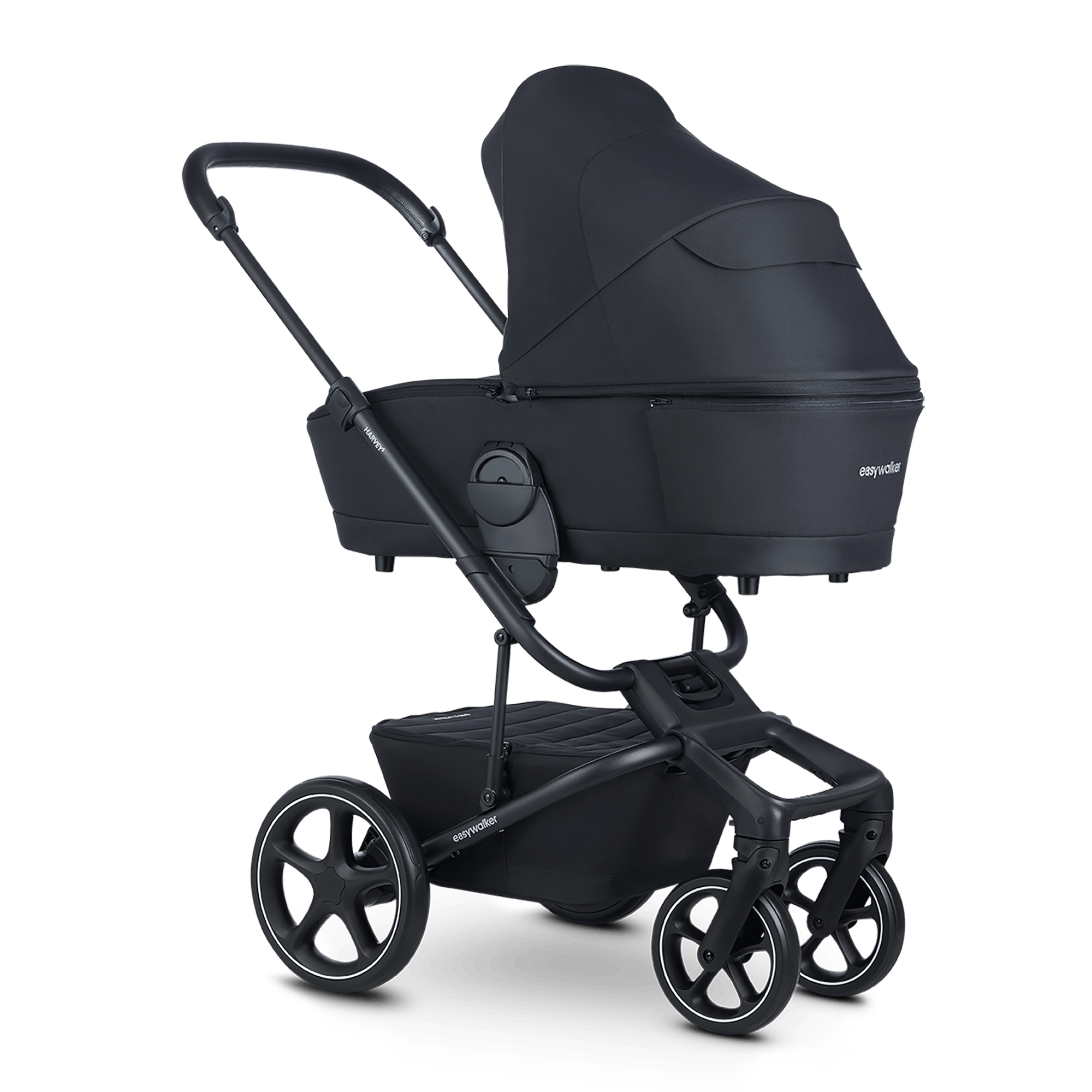 Kombi-Kinderwagen, easywalker, Grau – Produktansicht