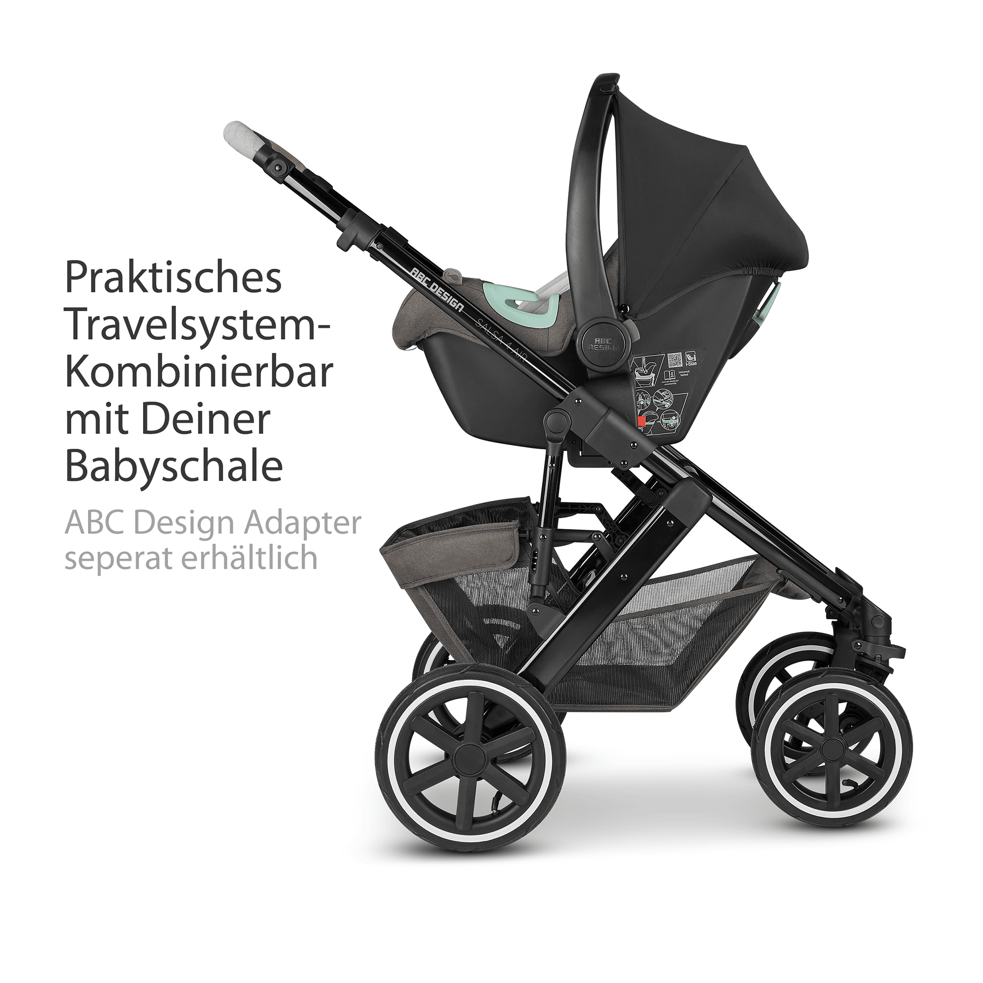 Kombi-Kinderwagen, ABC DESIGN – Produktansicht