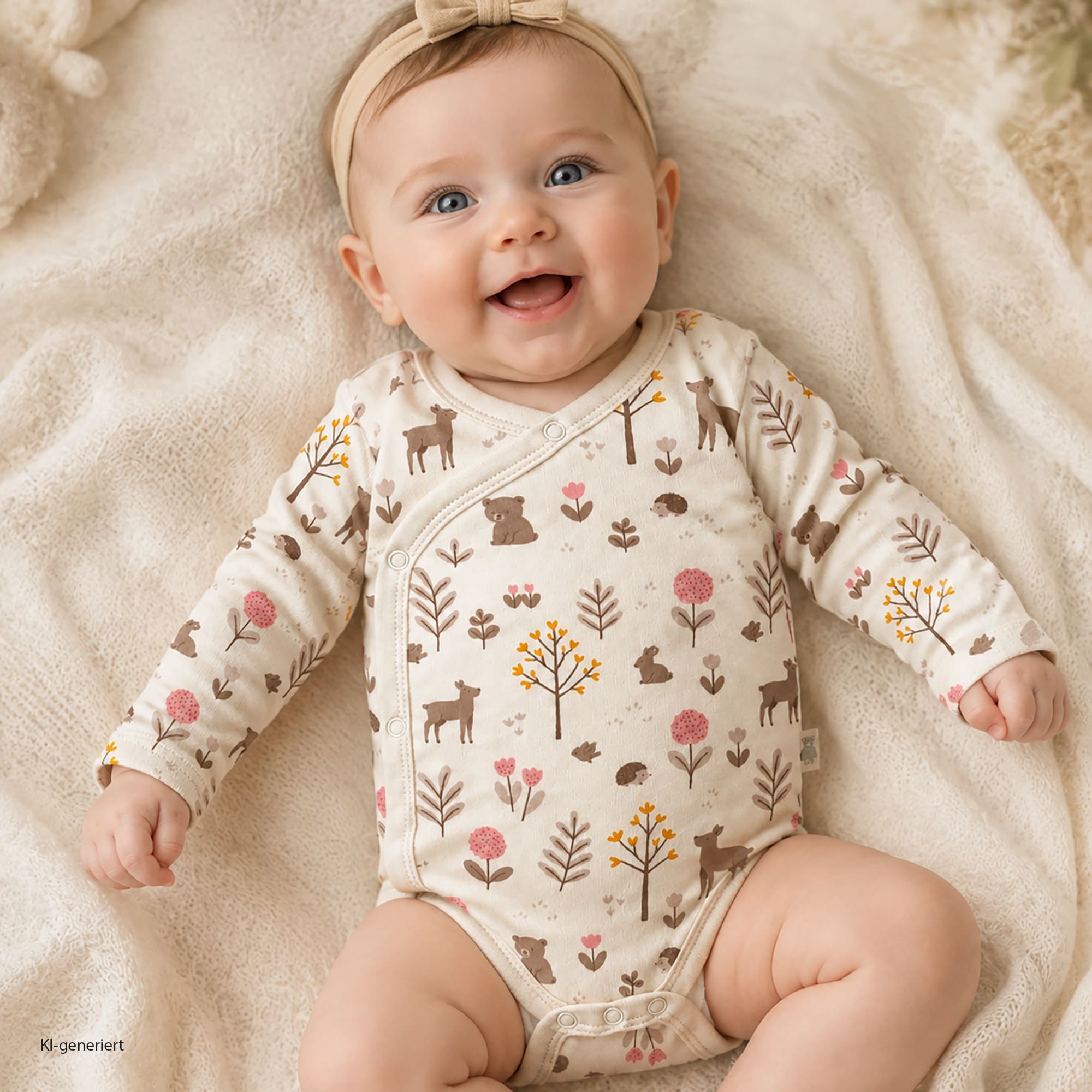 Wickelbodys, LITTLE, Pink – Produktansicht