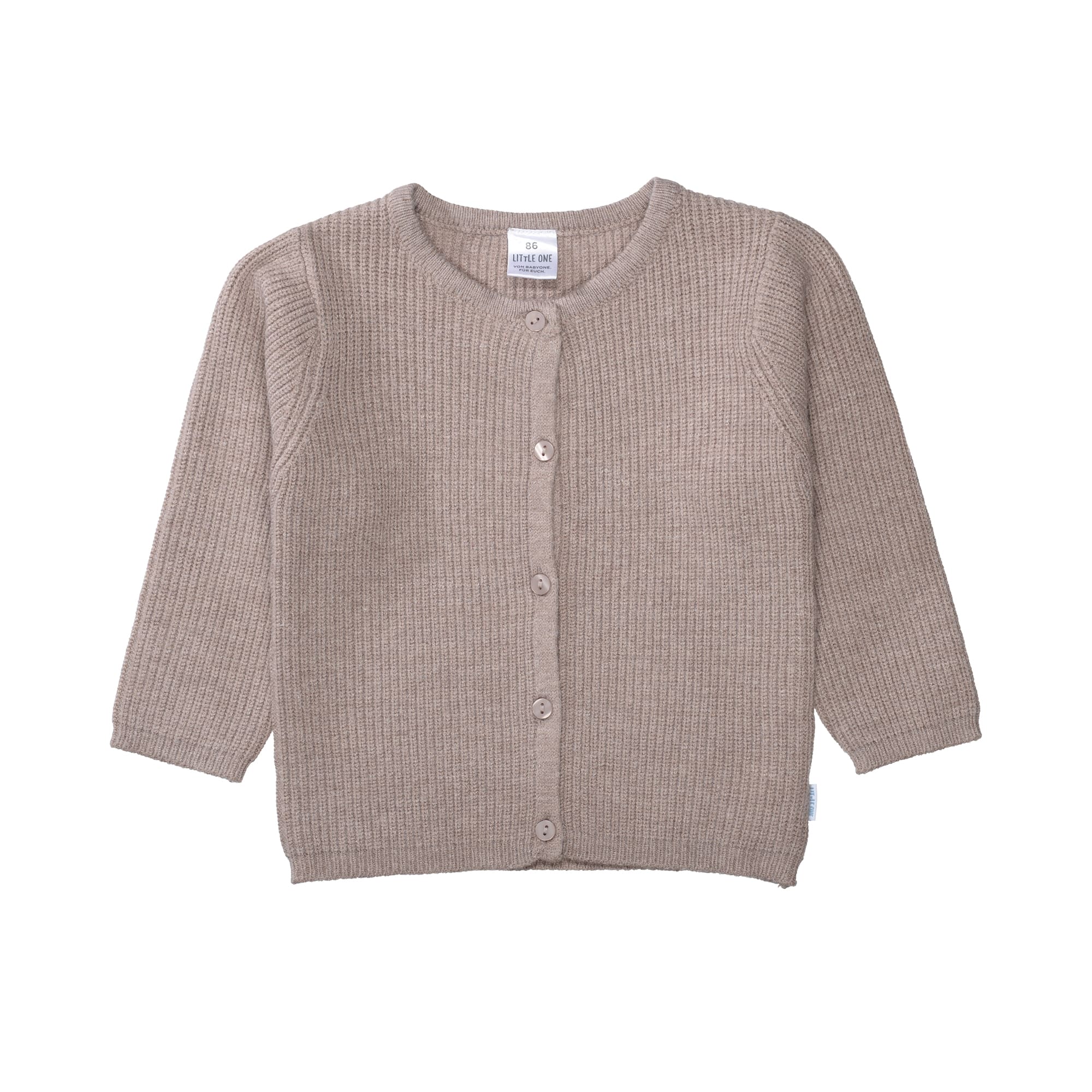 Sweat-, Fleece- & Strickjacken, LITTLE ONE, Beige – Besonderheit: weiches Material