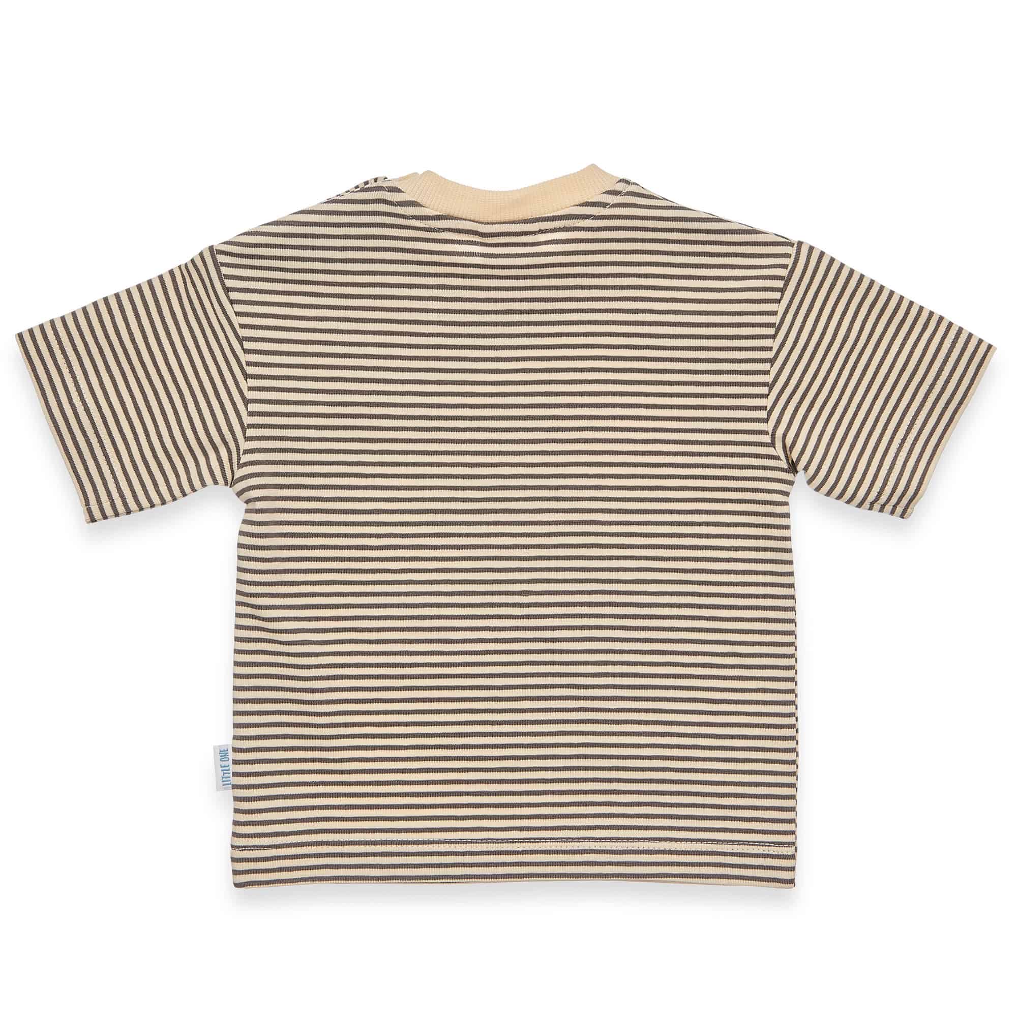 Kurzarmshirts, LITTLE ONE, Braun – Produktansicht