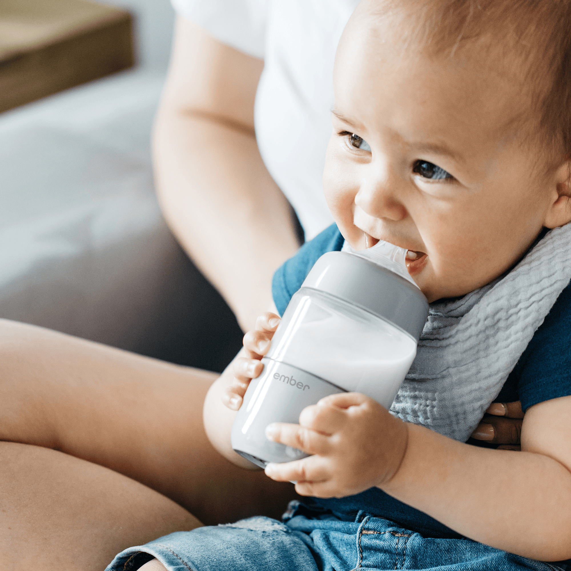 Babykostwärmer, ember, Grau – Produktansicht