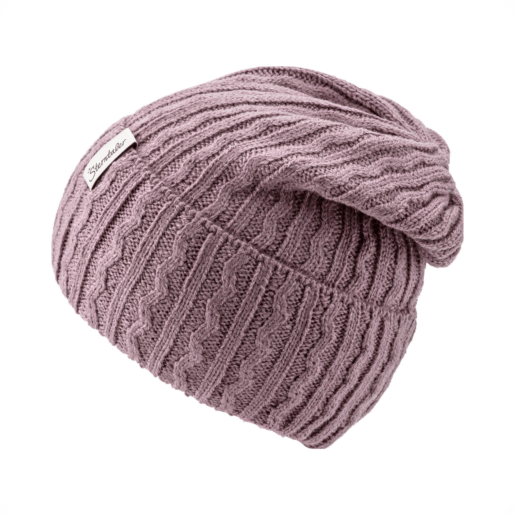 Strickmützen, Sterntaler, Lila – Produktansicht