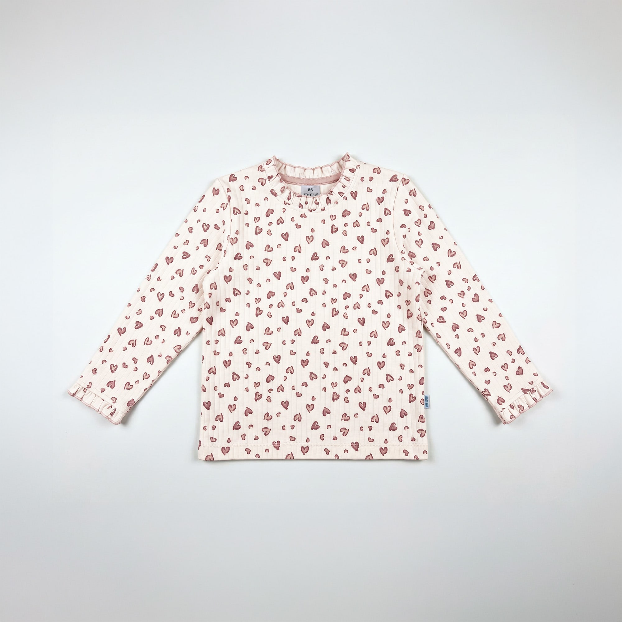 Langarmshirts, LITTLE ONE, Weiß – Produktansicht