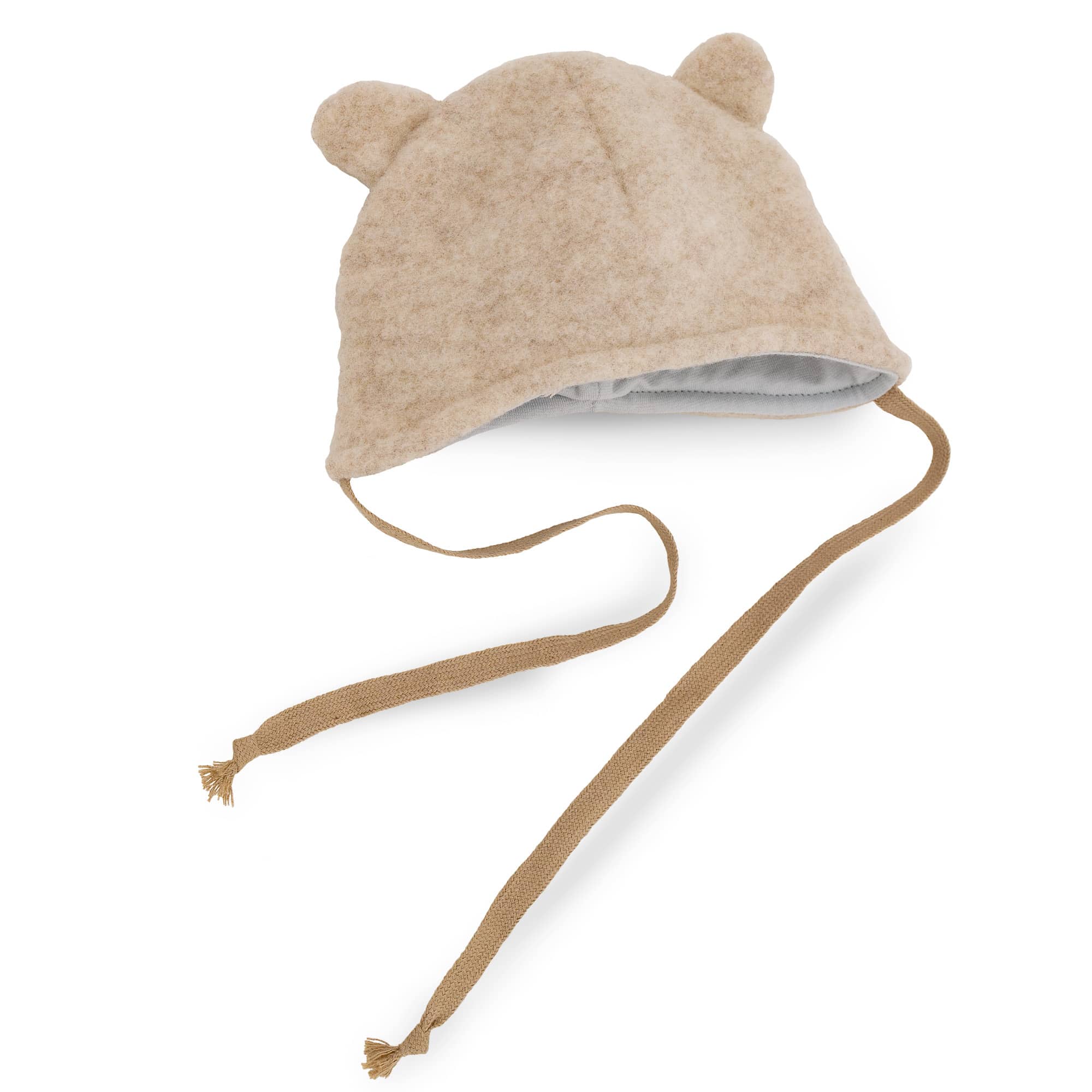 Wollfleece Mützen, PICKAPOOH, Beige – Produktansicht
