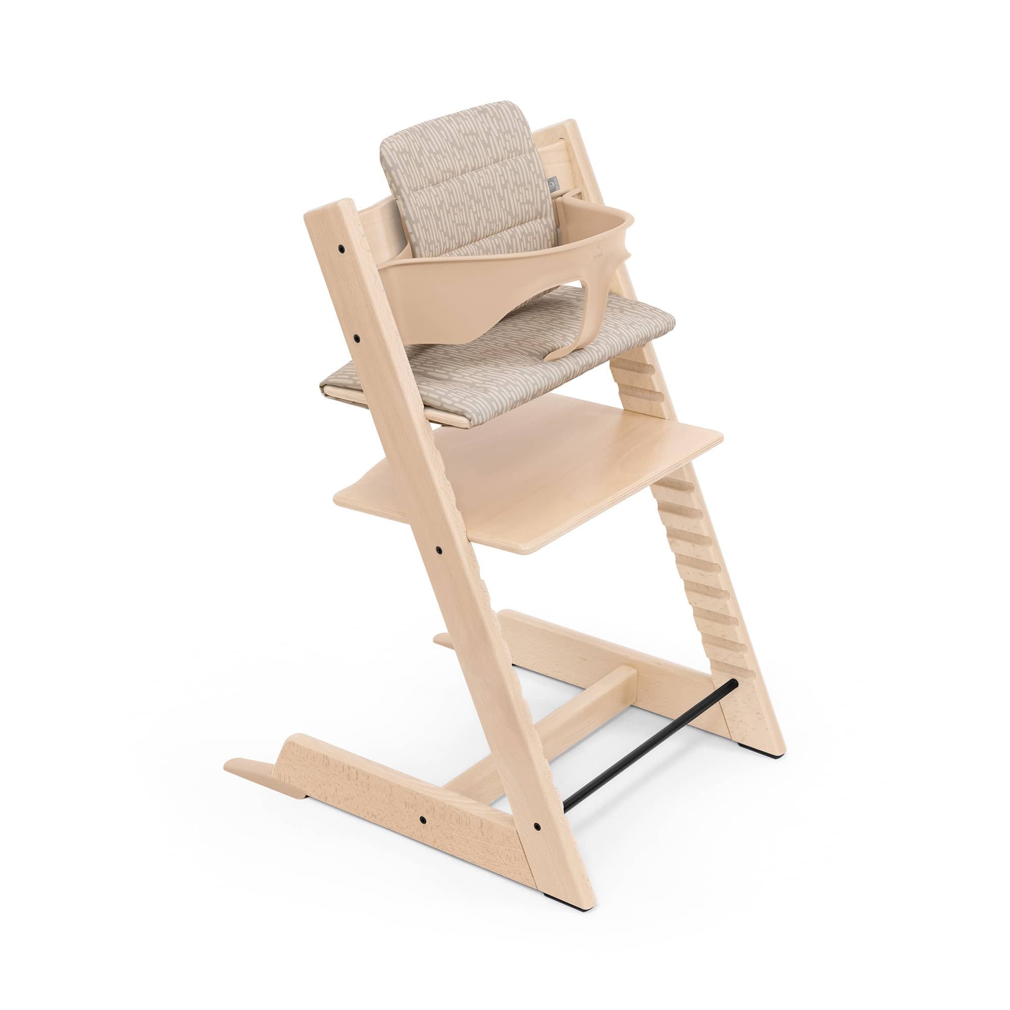 Hochstuhl Zubehör, STOKKE, Beige – Besonderheit: passt sowohl beim ersten Einsatz mit Baby Set als auch später im Kinderstuhl-Alter
