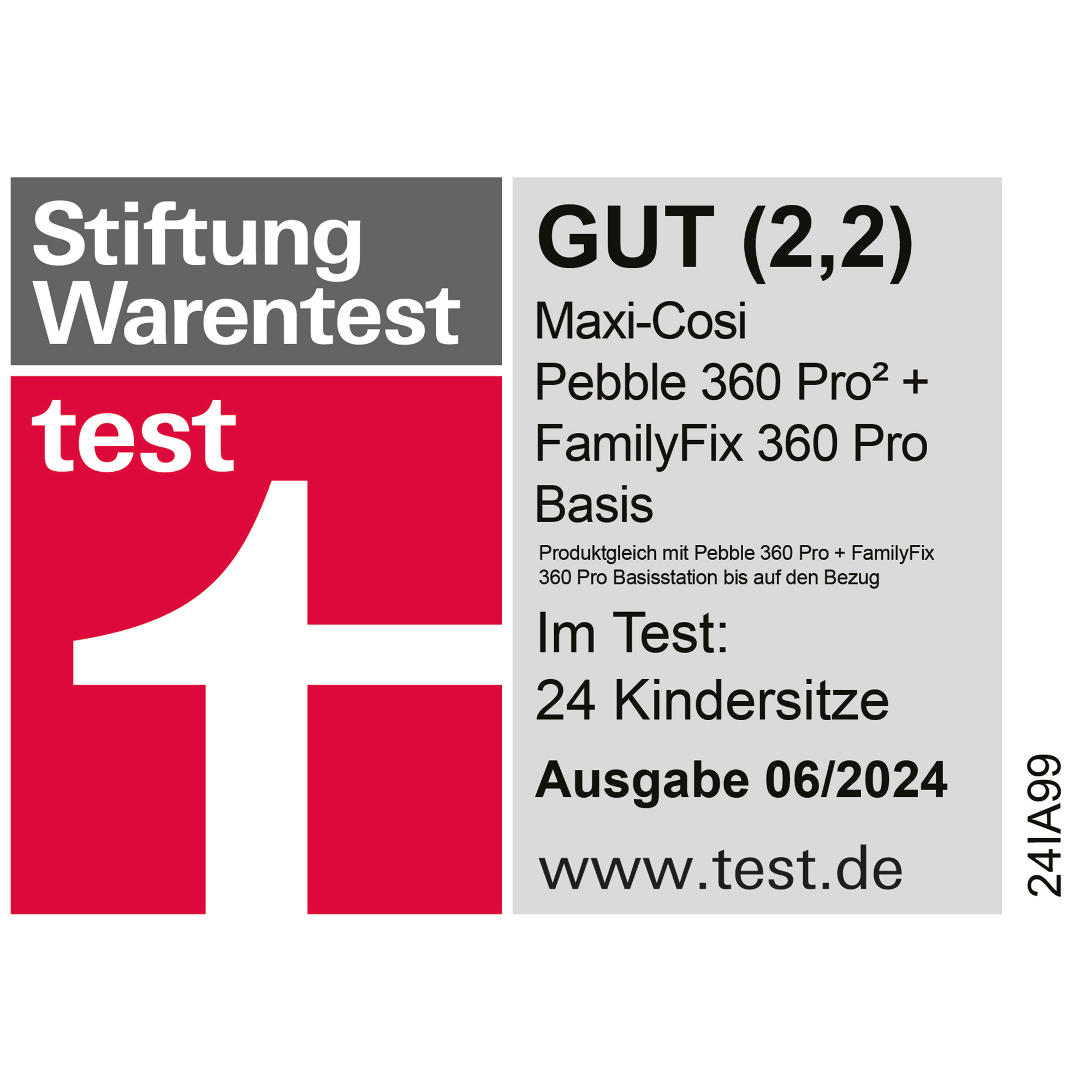 Babyschalen 0-13 kg, Gruppe 0+, MAXI-COSI Premium, Schwarz – Produktansicht