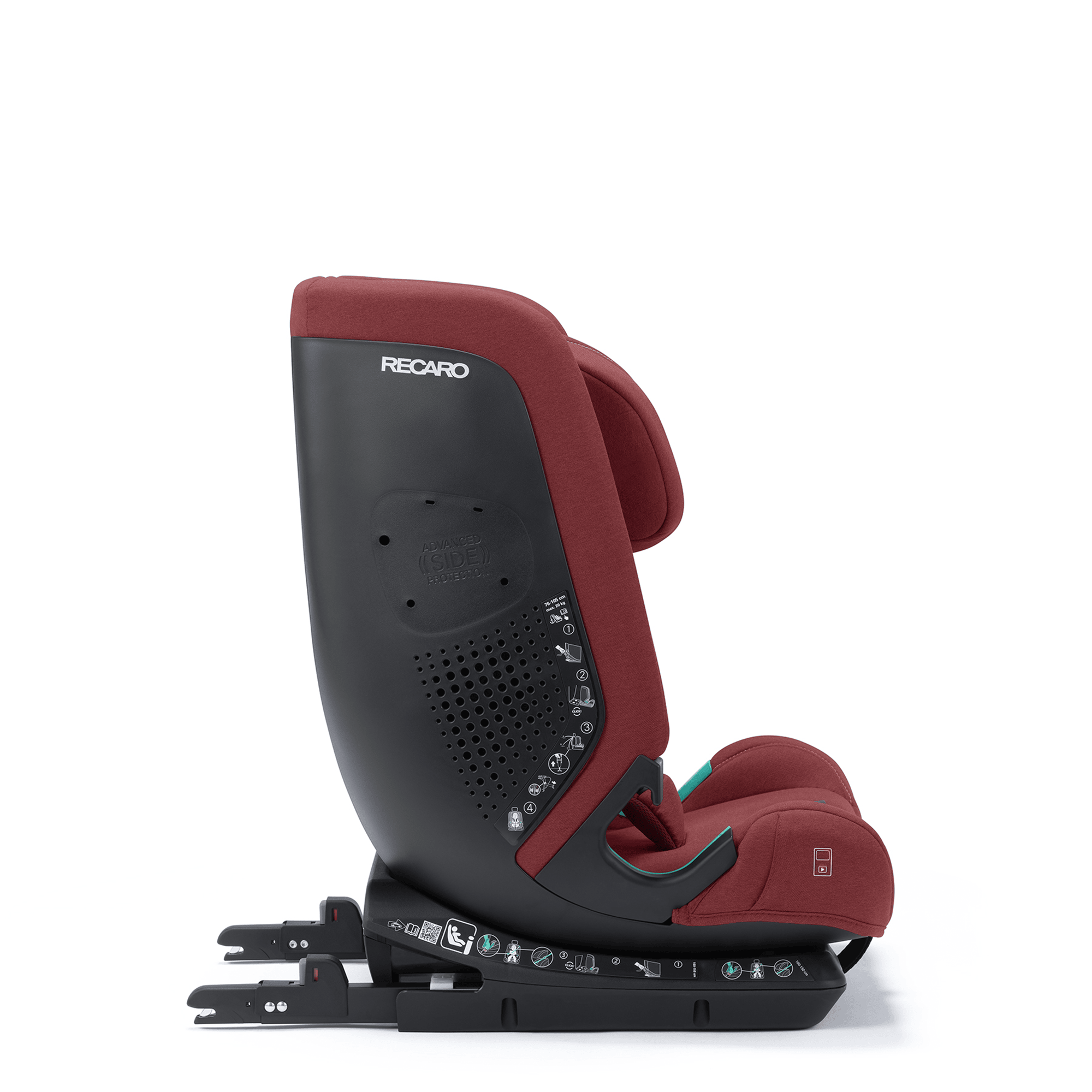 Kindersitze 9-36 kg, Gruppe 1/2/3, RECARO – Produktansicht