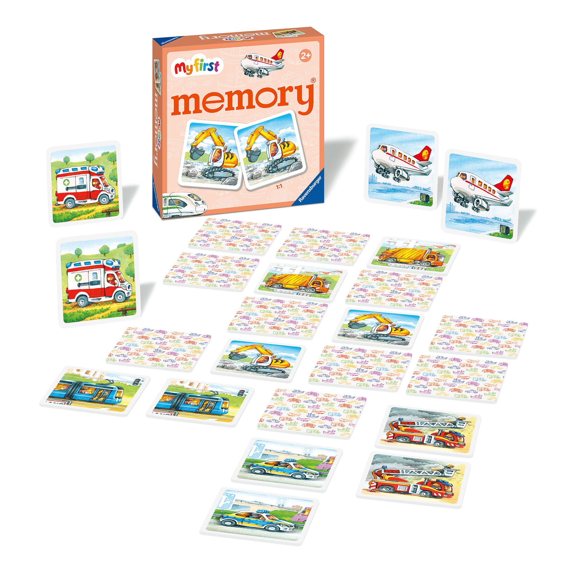 Produkte, Ravensburger, Orange – Besonderheit: Gedächtnisspiel für Kinder ab ca. 2 Jahren