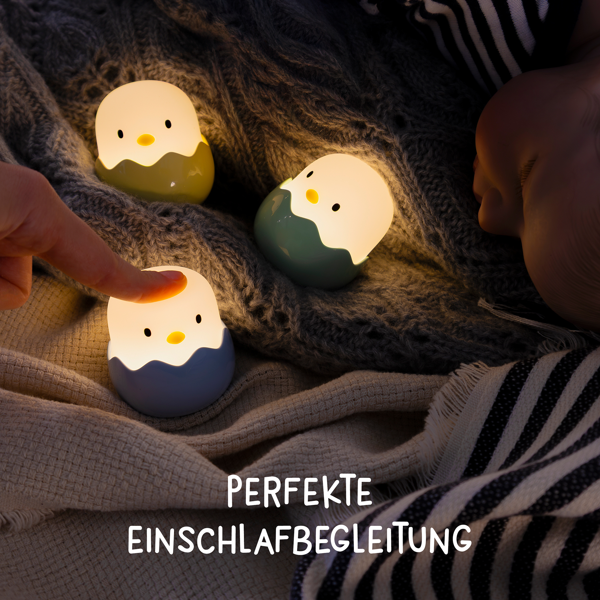 Nachtlichter, MegaLight, Blau – Produktansicht