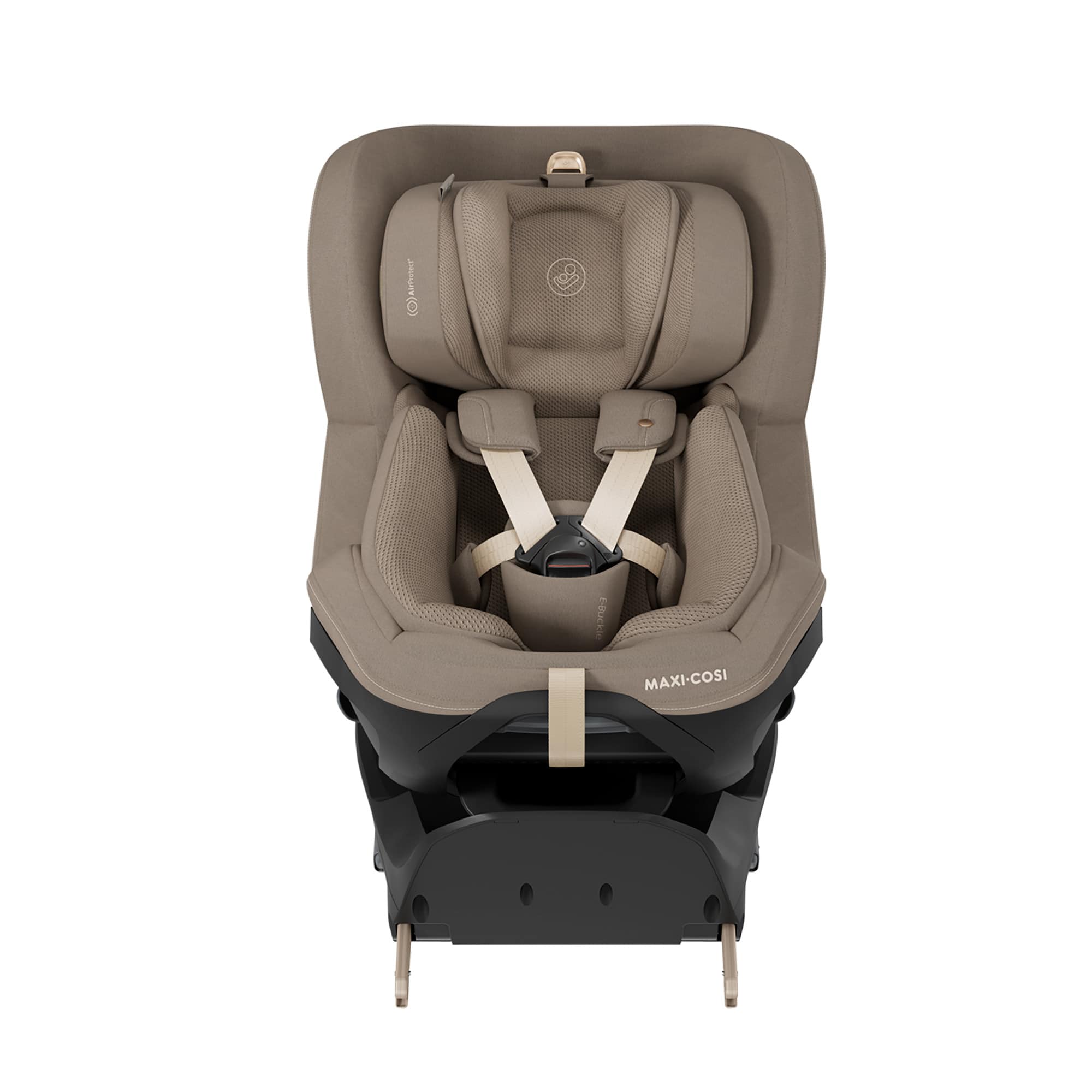 Reboarder 0-18 kg, Gruppe 0+/1, MAXI-COSI Premium, Beige – Besonderheit: Easy in, easy out mit SLIDETECH®2 - Technologie - der Sitz lässt sich bis zu 27 cm herausziehen