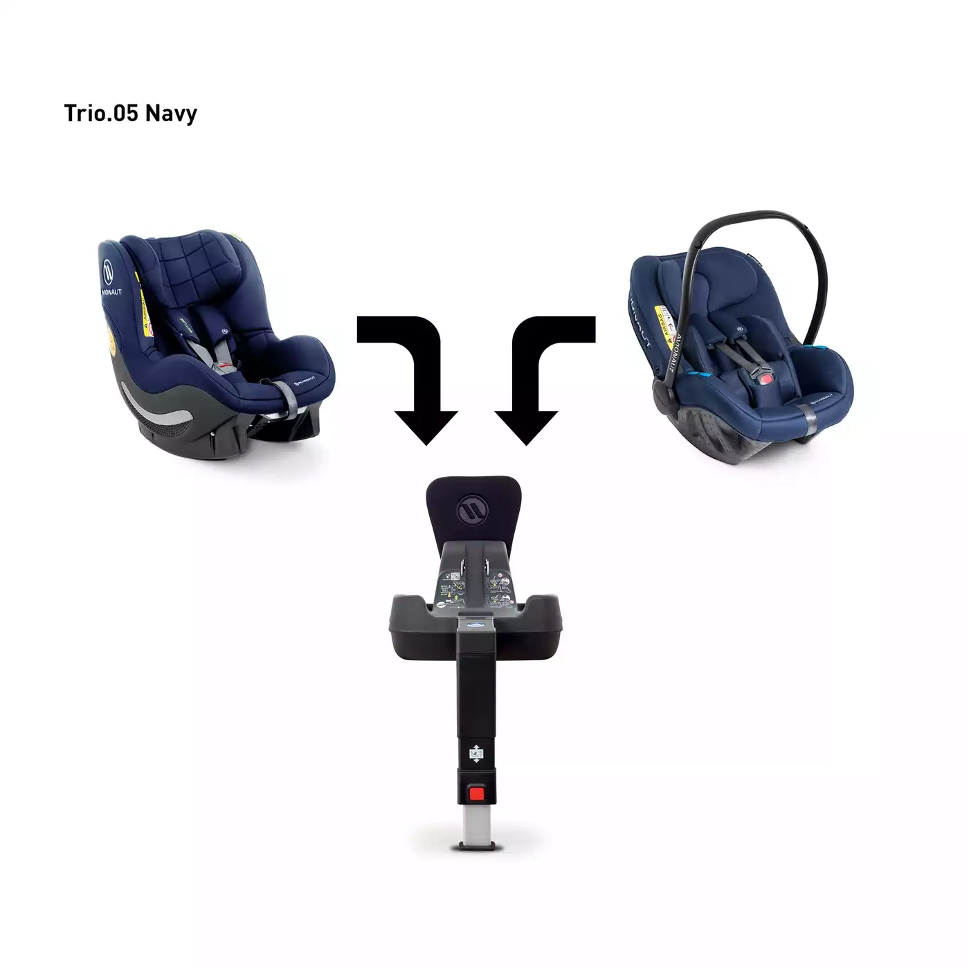 Reboarder 0-18 kg, Gruppe 0+/1, AVIONAUT – Produktansicht