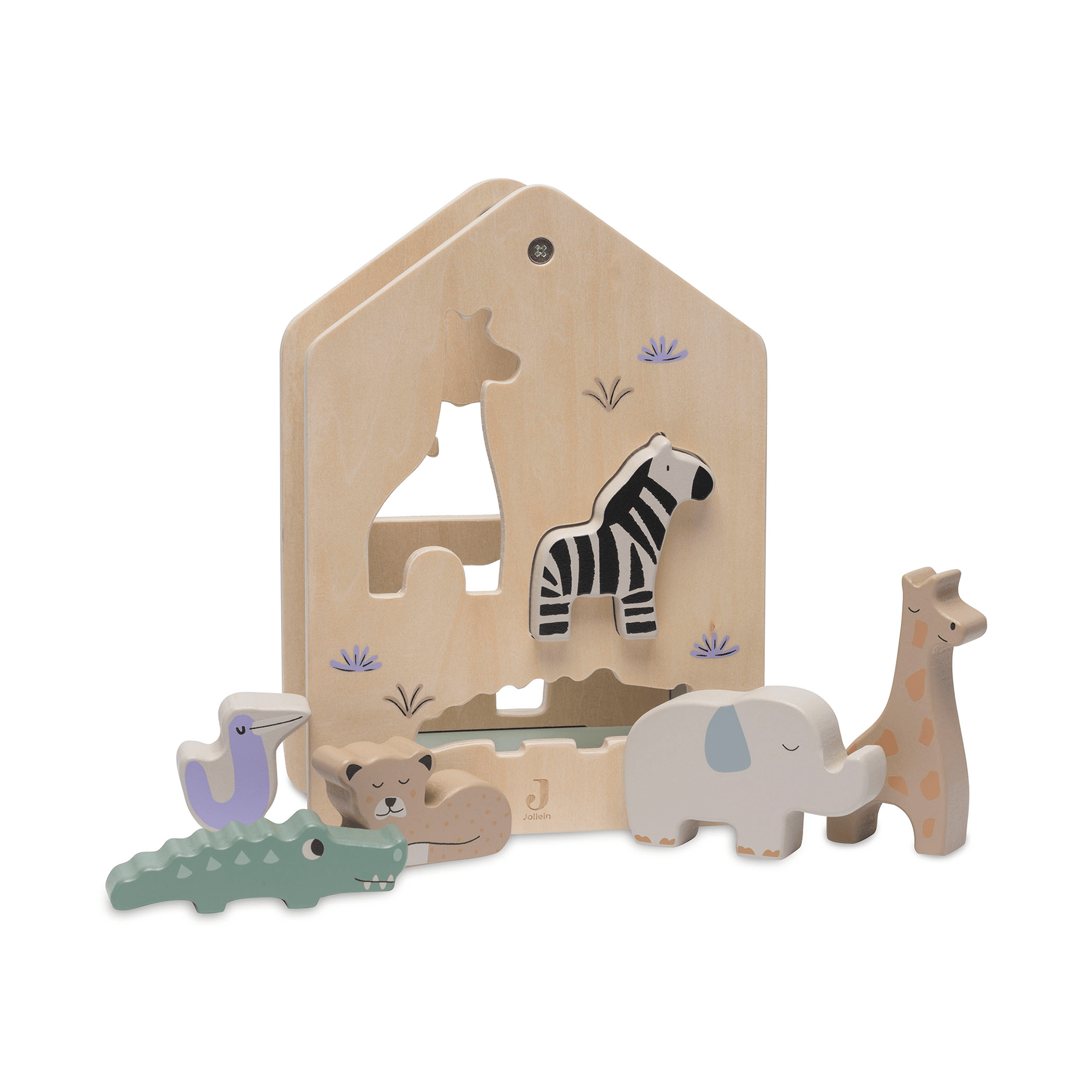 Produkte, jollein, Mehrfarbig – Besonderheit: 6 aufregende Tierfiguren
