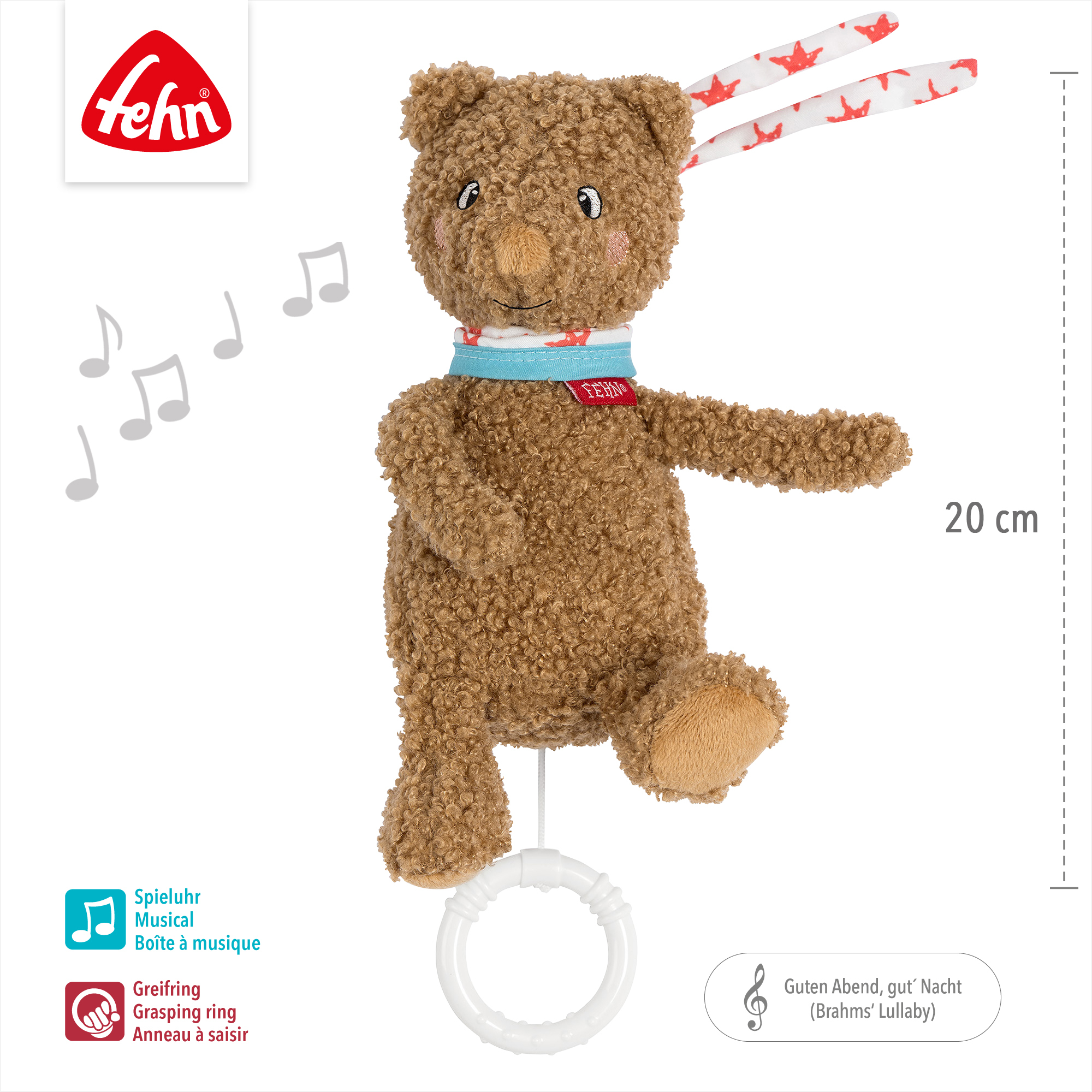 Spieluhren, fehn, Braun – Produktansicht