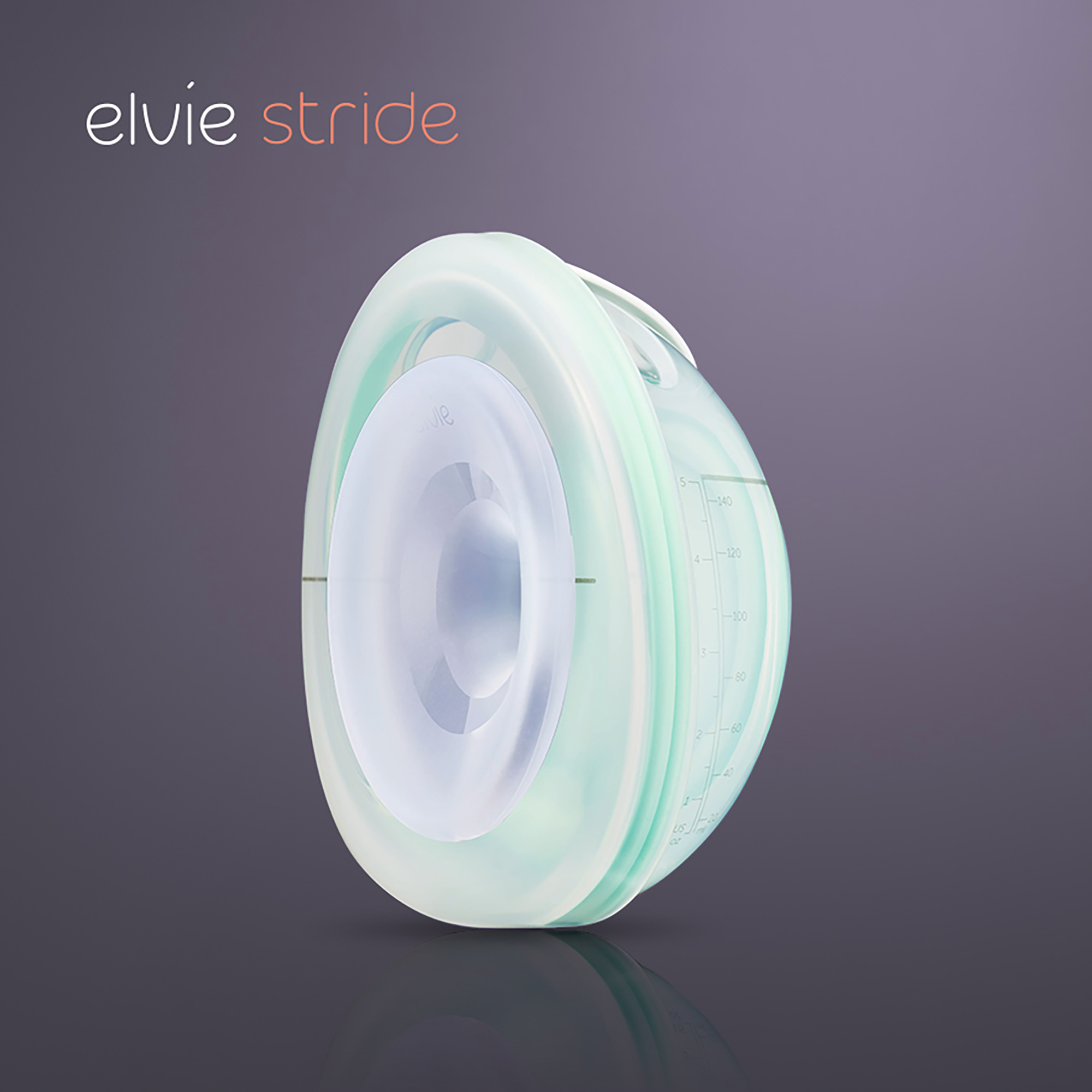 Milchpumpen, elvie, Transparent – Produktansicht