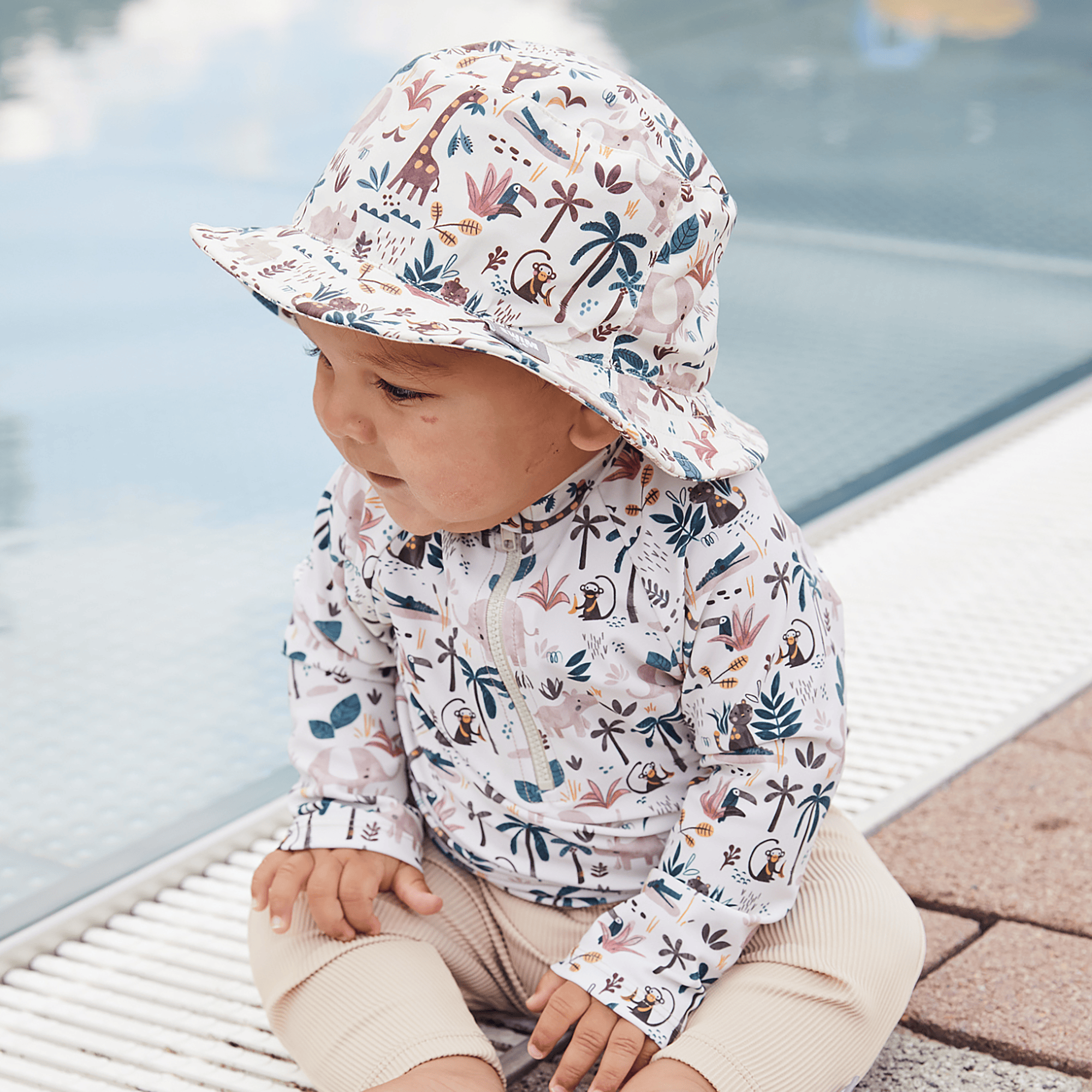 Schwimmanzüge & -shirts, Sterntaler, Beige – Besonderheit: mit UV-Schutz