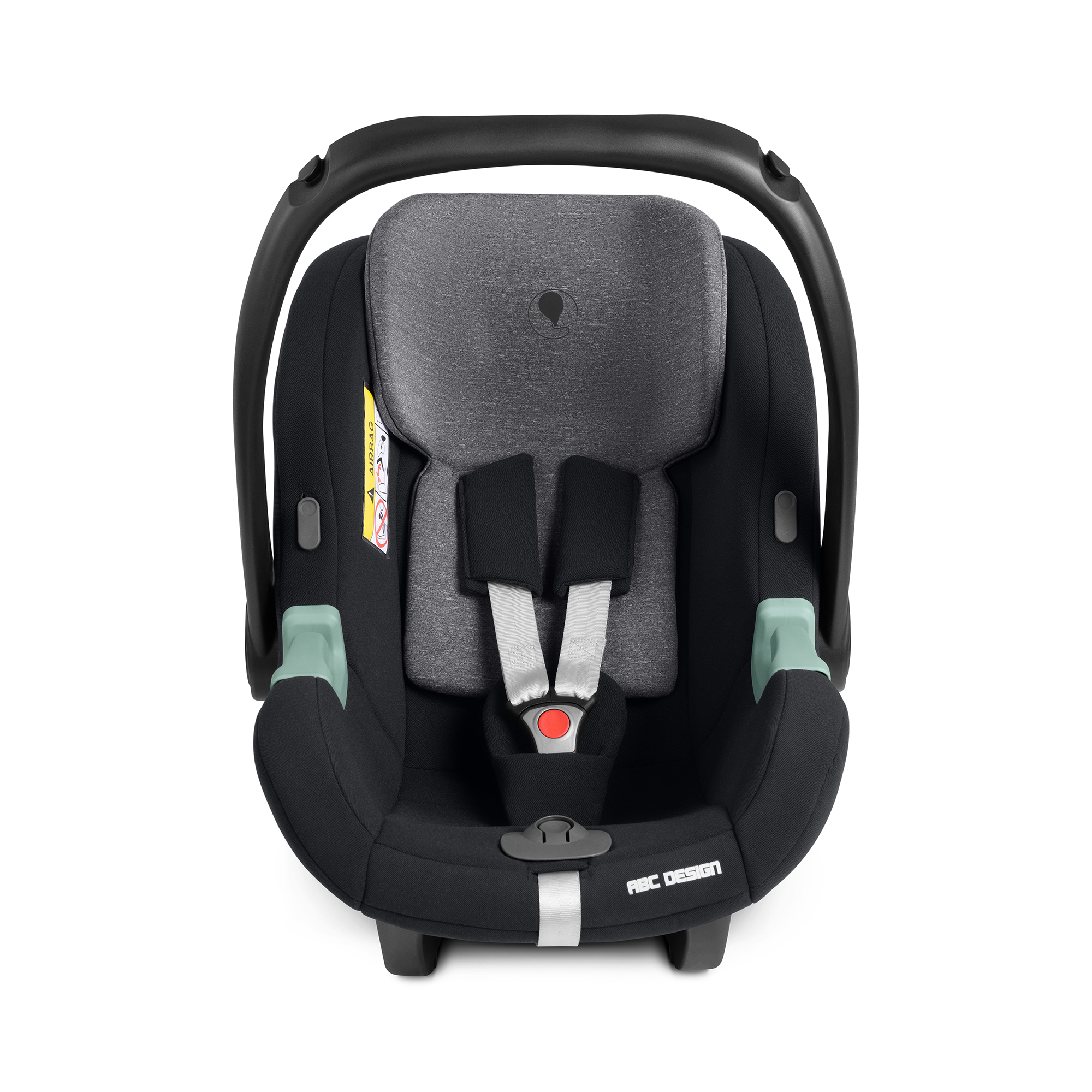 Babyschalen 0-13 kg, Gruppe 0+, ABC DESIGN, Grau – Produktansicht