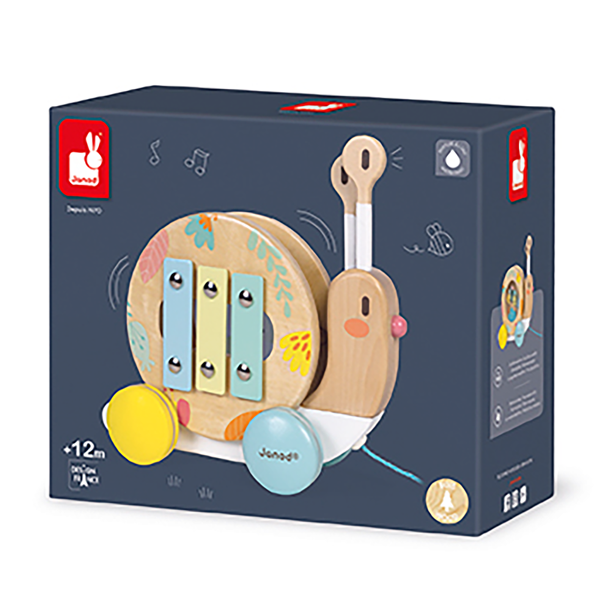 Nachziehtiere, Janod, Braun – Produktansicht