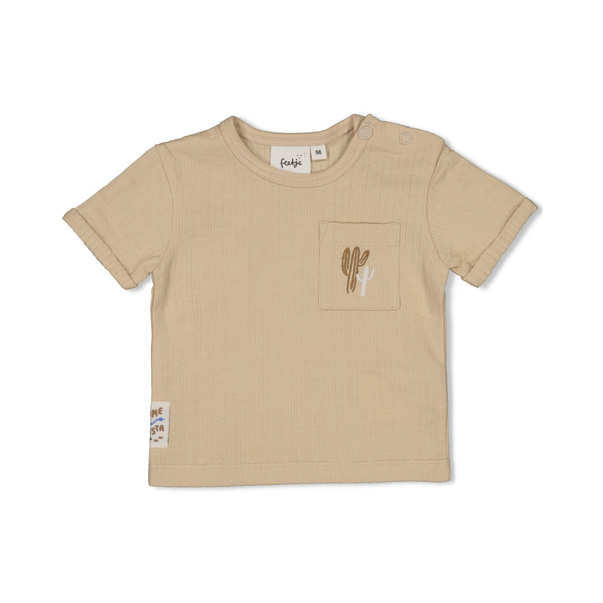 Kurzarmshirts, FEETJE, Beige – Produktansicht