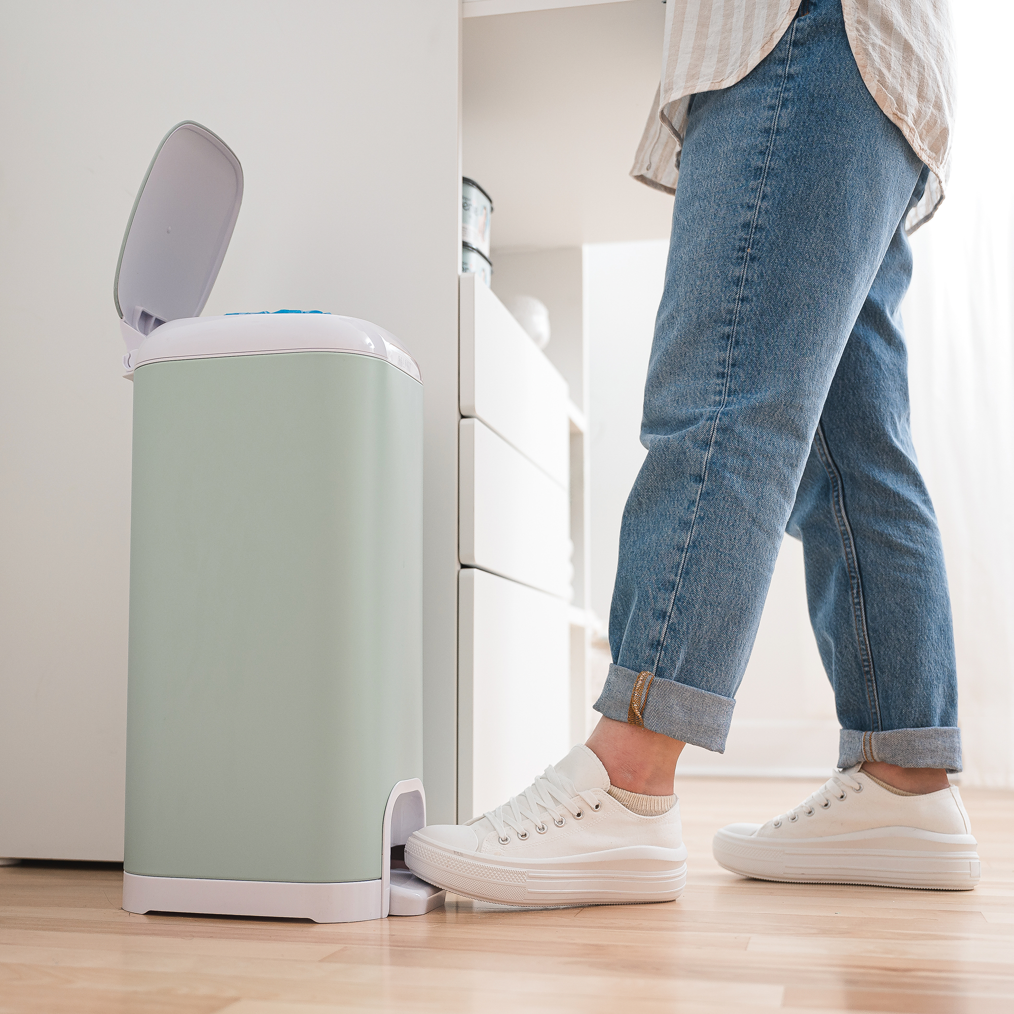 Windeleimer, Angelcare, Grün – Produktansicht