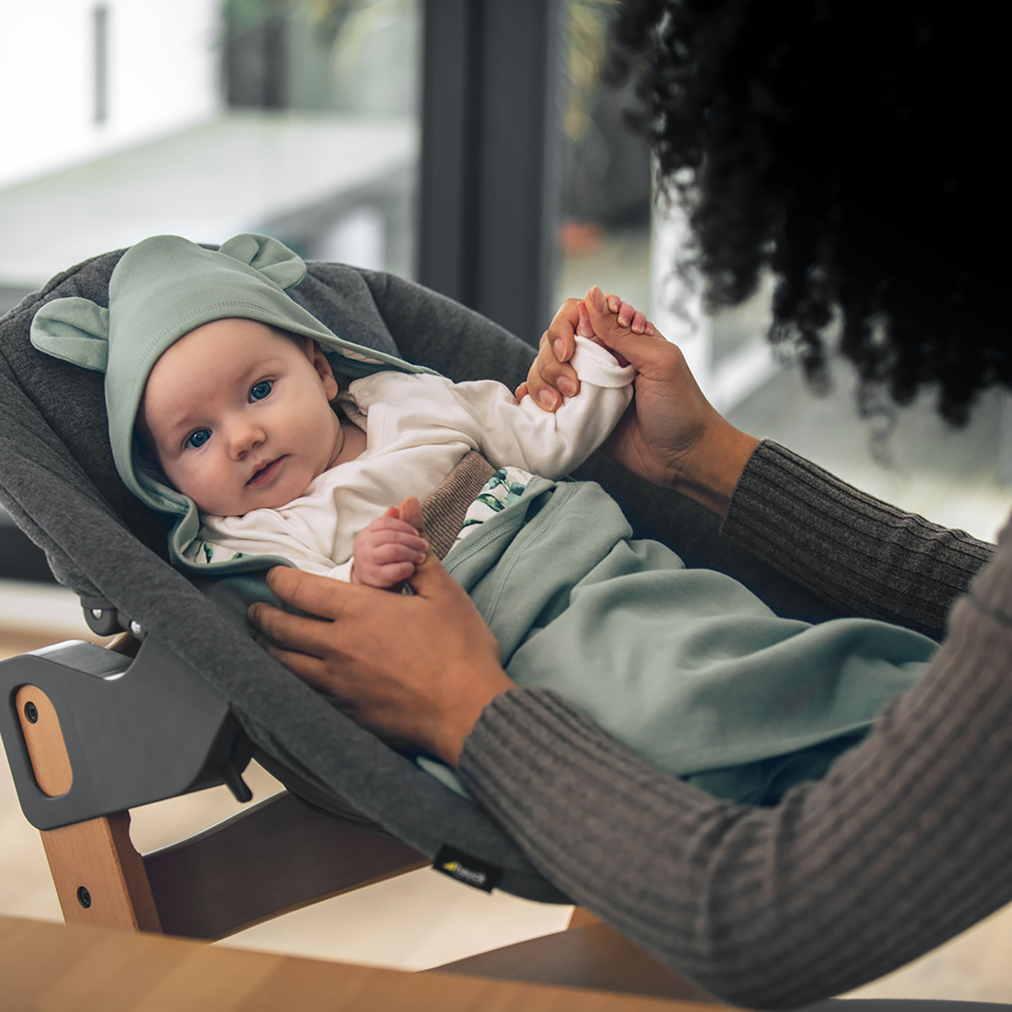 Einschlagdecken & Decken, hauck, Grün – Besonderheit: für ein Gefühl von Geborgenheit