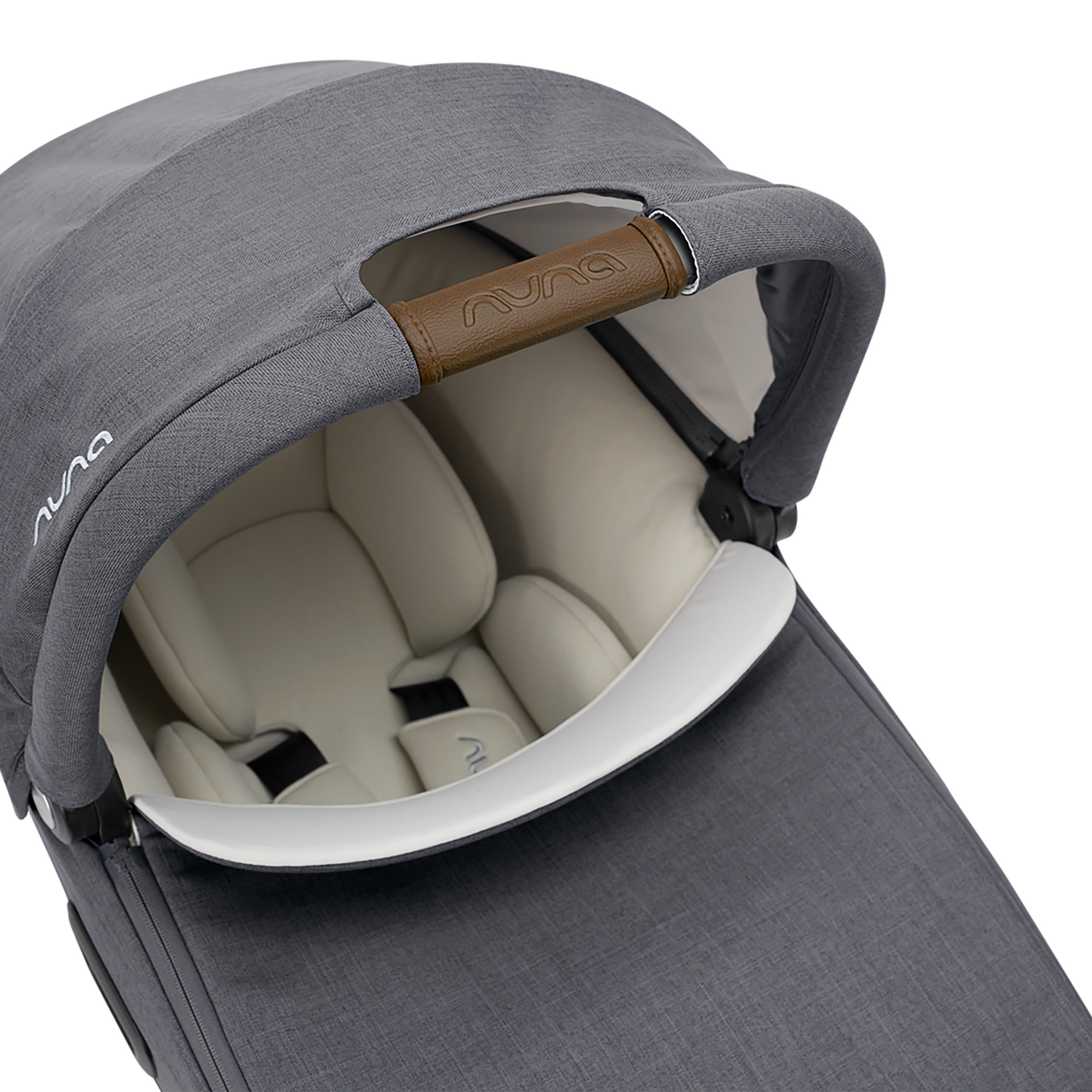 Babyschalen 0-13 kg, Gruppe 0+, nuna, Grau – Produktansicht