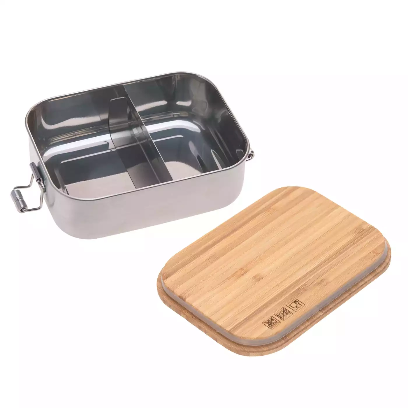 Brotdosen & Snackboxen, LÄSSIG, Grau – Produktansicht