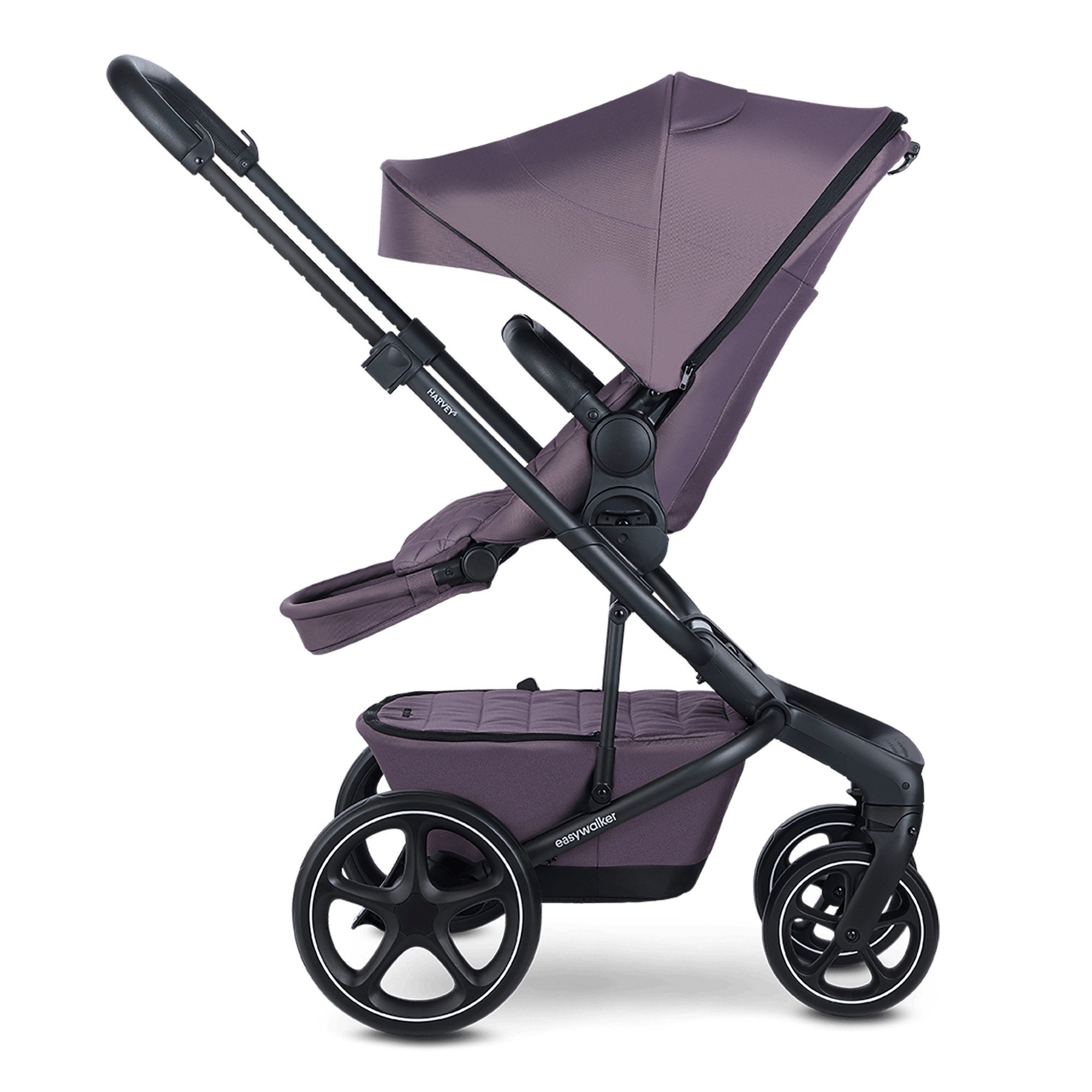 Kombi-Kinderwagen, easywalker, Lila – Produktansicht