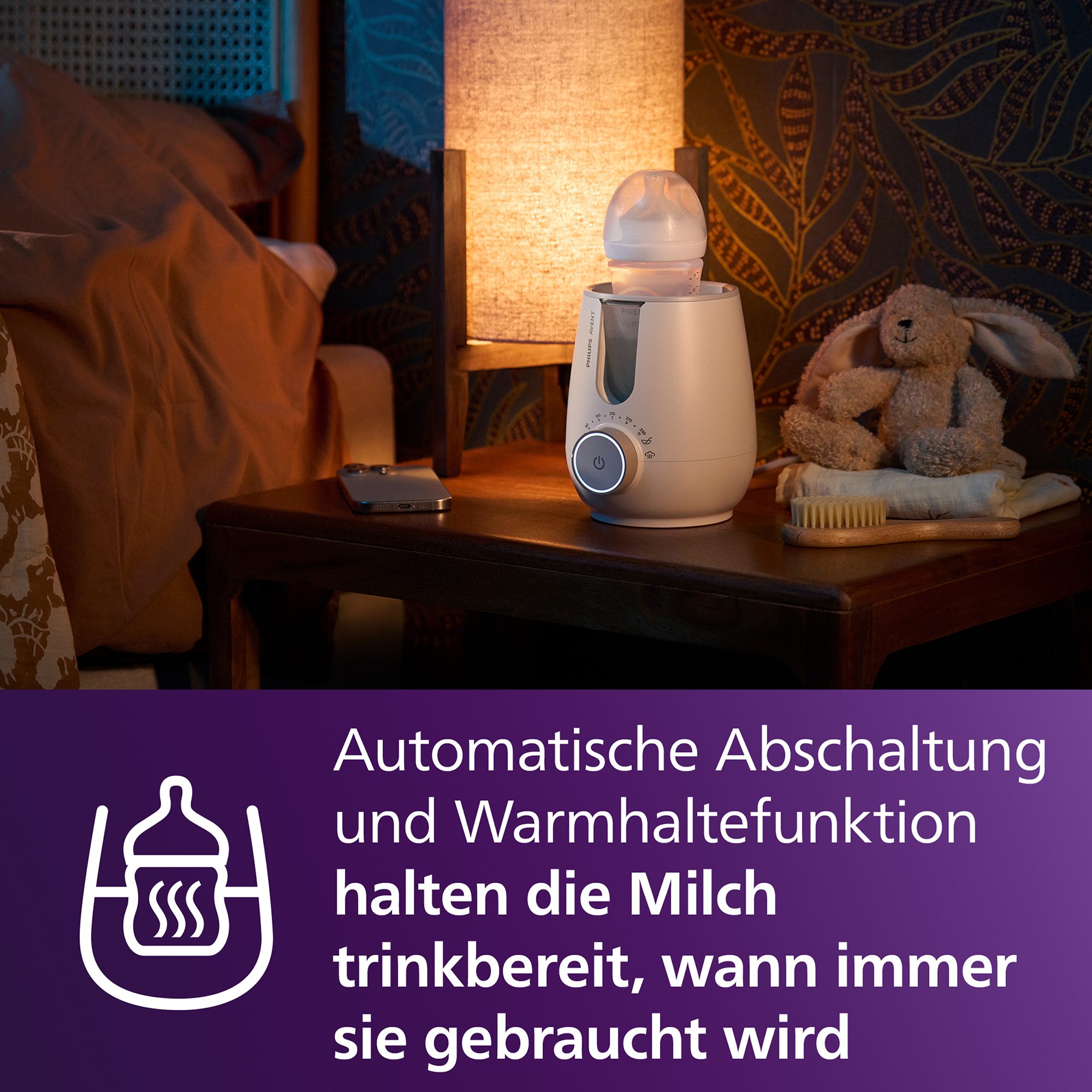 Babykostwärmer, PHILIPS AVENT, Weiß – Produktansicht