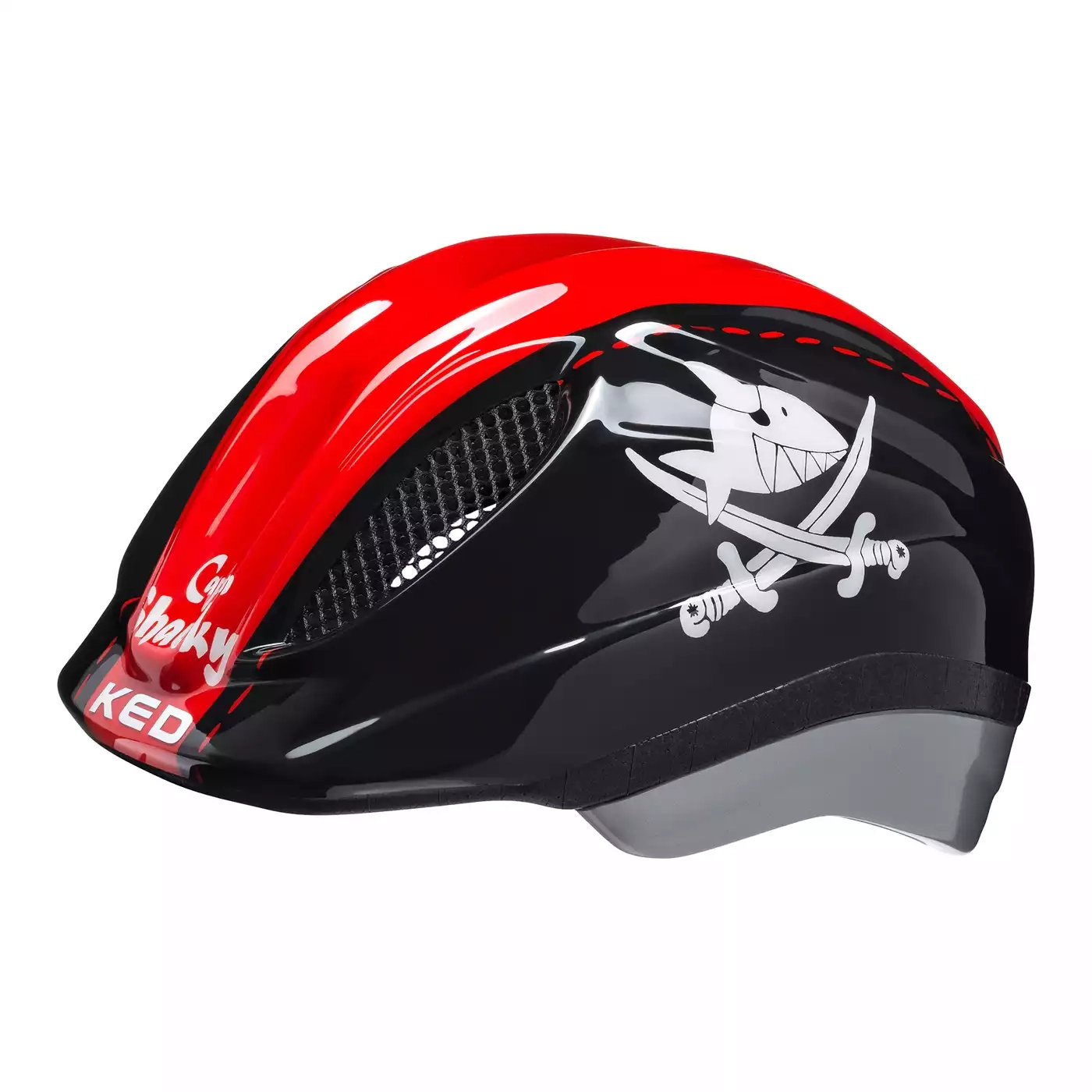 Fahrradhelme, KED, Schwarz – Besonderheit: Insektenschutznetz