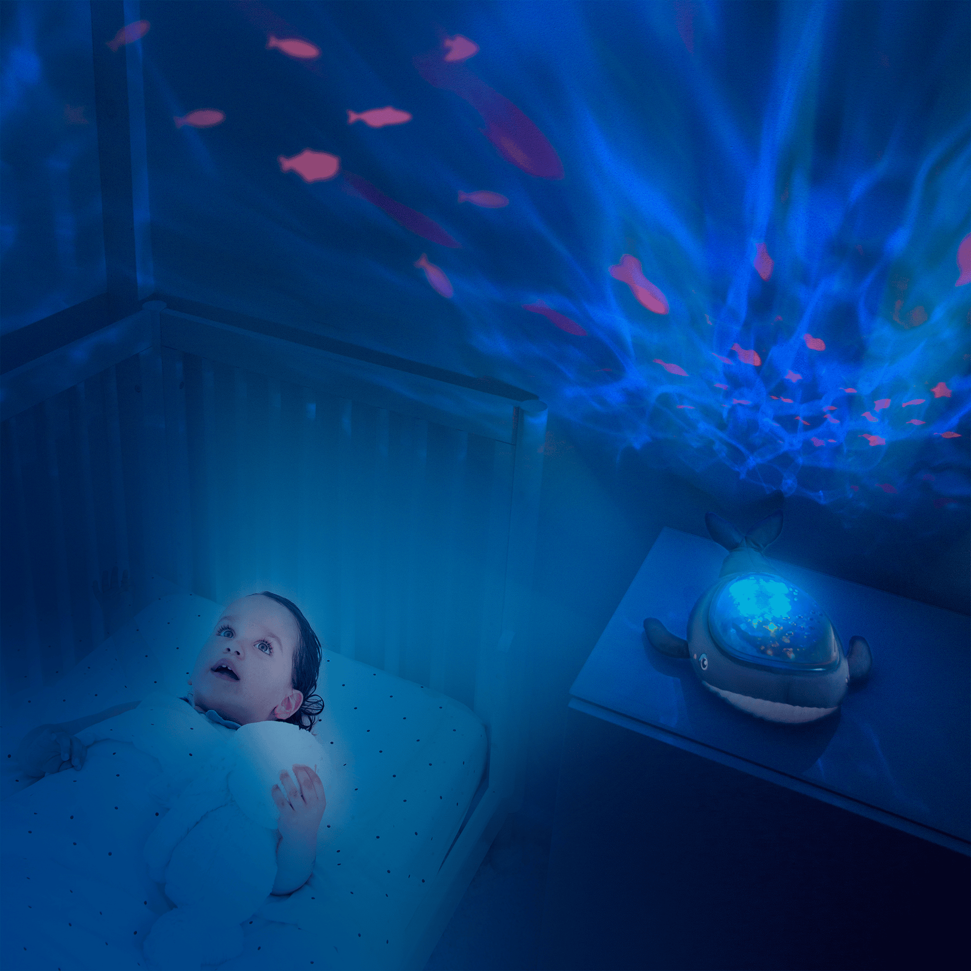 Nachtlicht Pabobo Aqua Dream Angelcare Blau 2000583557005 2
