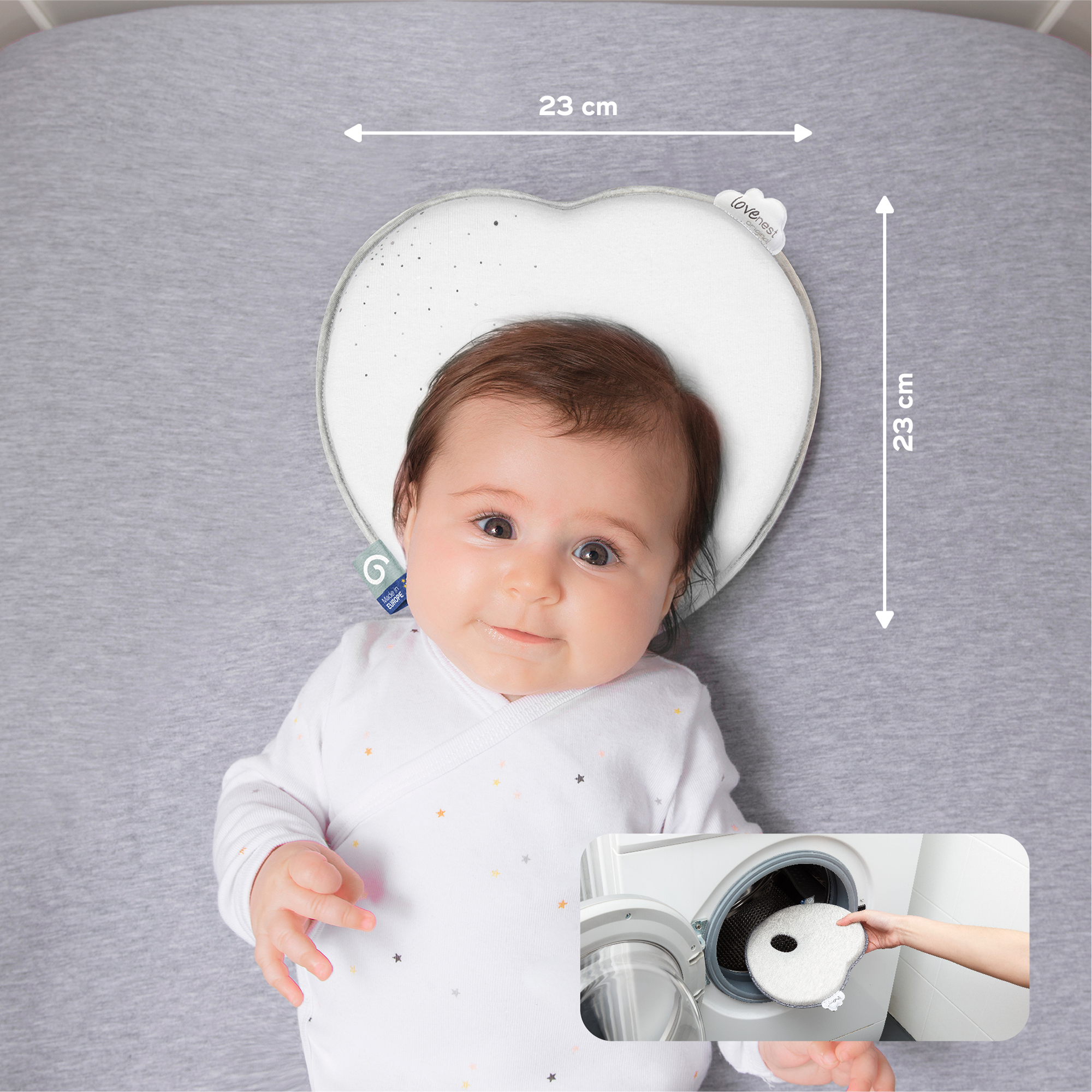 Komfortkissen, babymoov, Weiß – Produktansicht