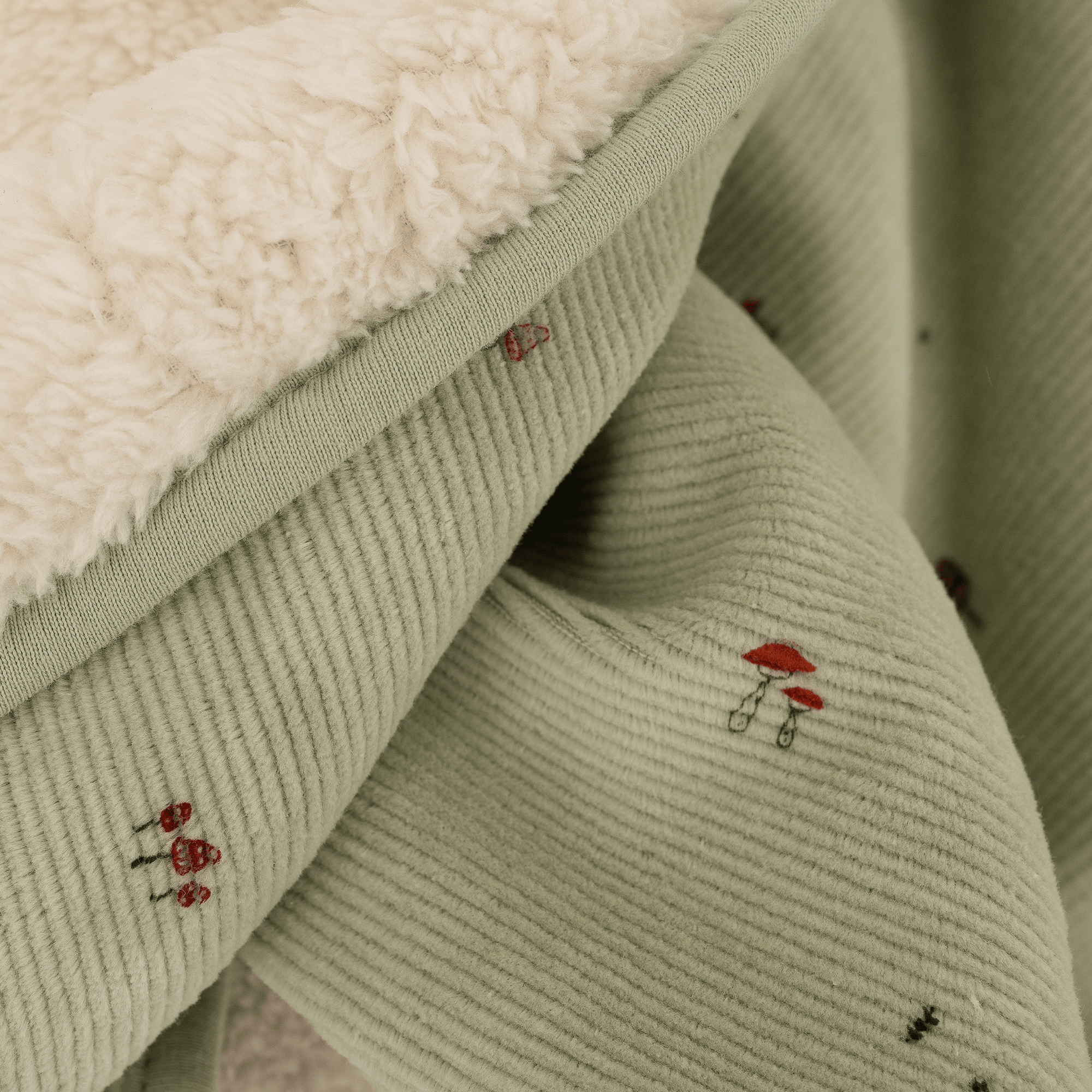 Kuscheldecken, LITTLE, Grün – Produktansicht