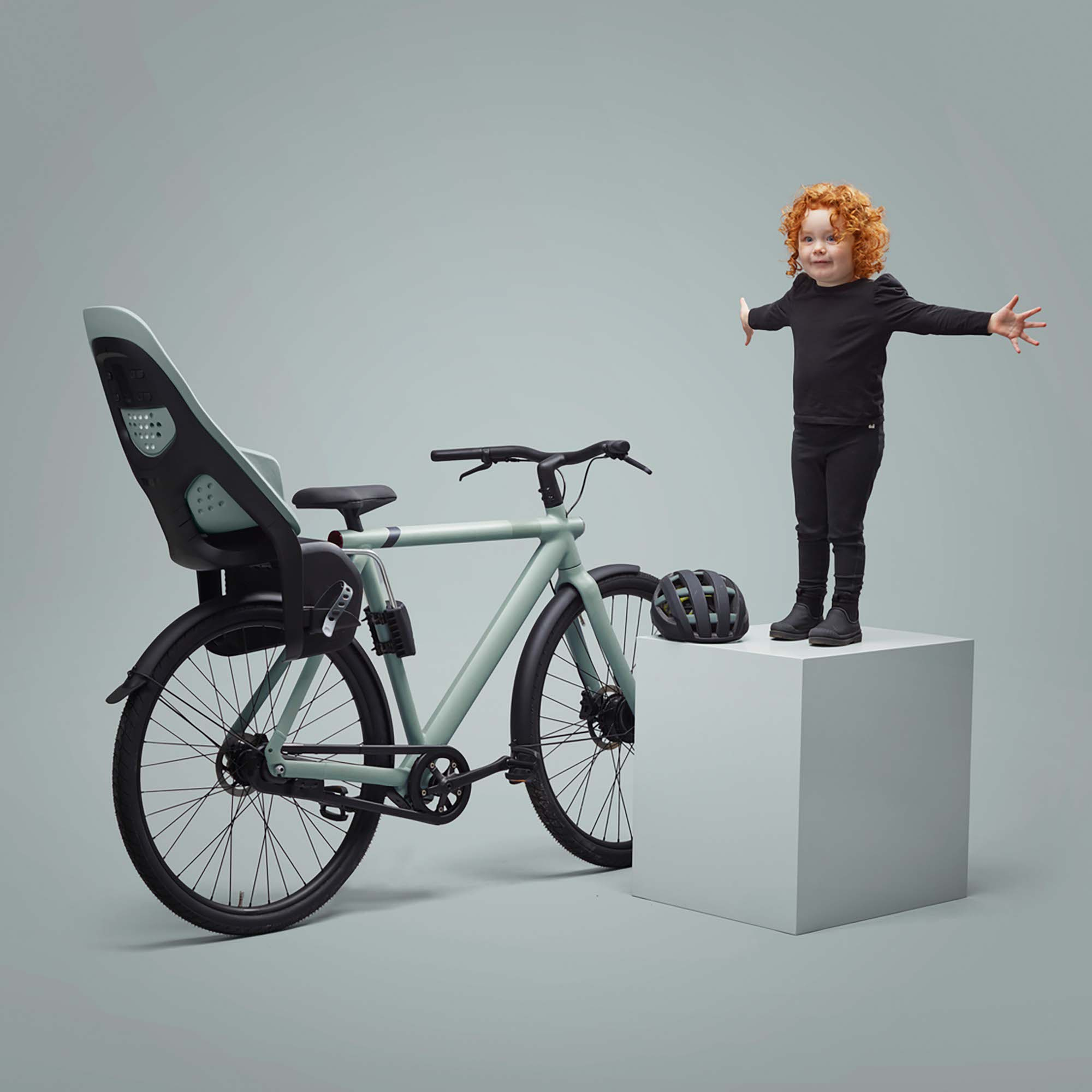Fahrradsitze, THULE, Grau – Produktansicht