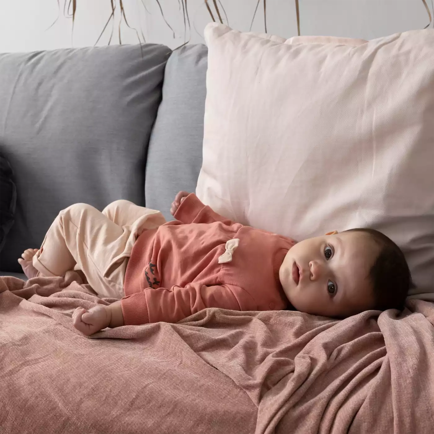 Lange Hosen, FEETJE, Pink – Besonderheit: elastisches Bündchen mit Schleife