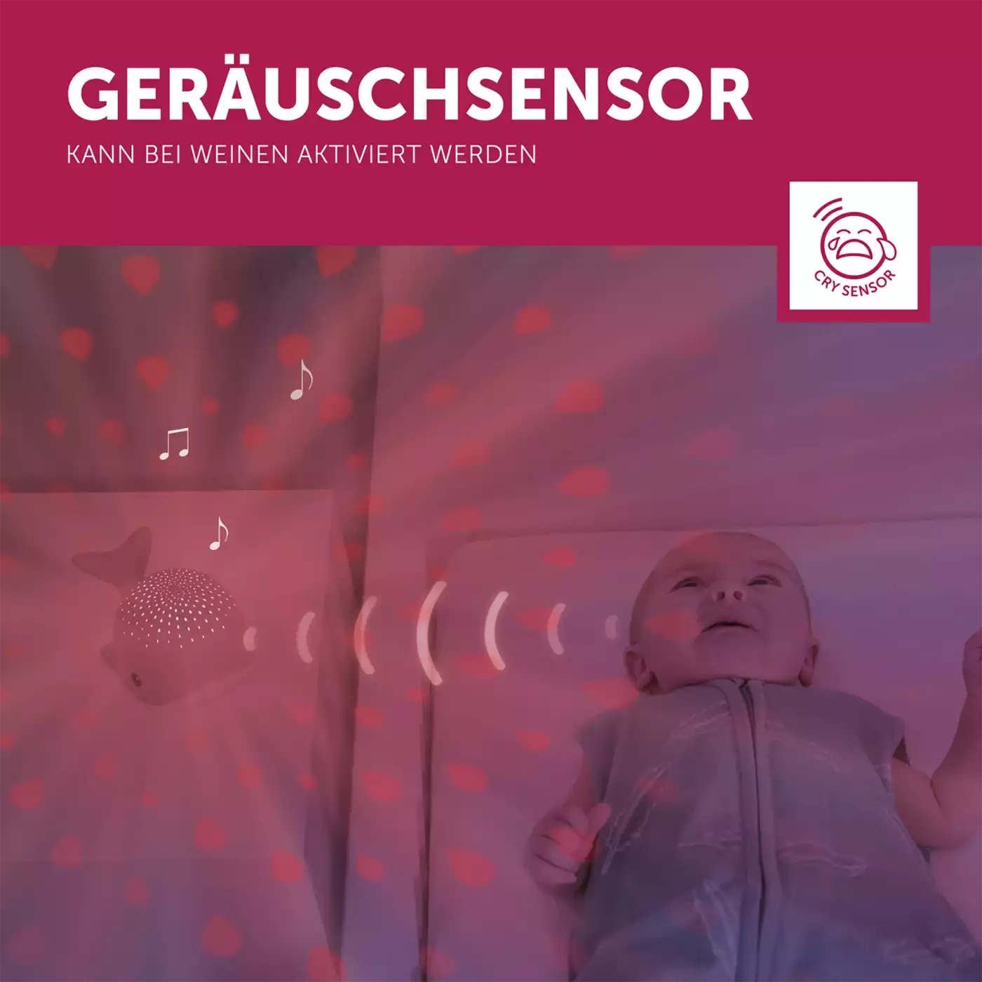 Nachtlichter, ZAZU, Grau – Produktansicht