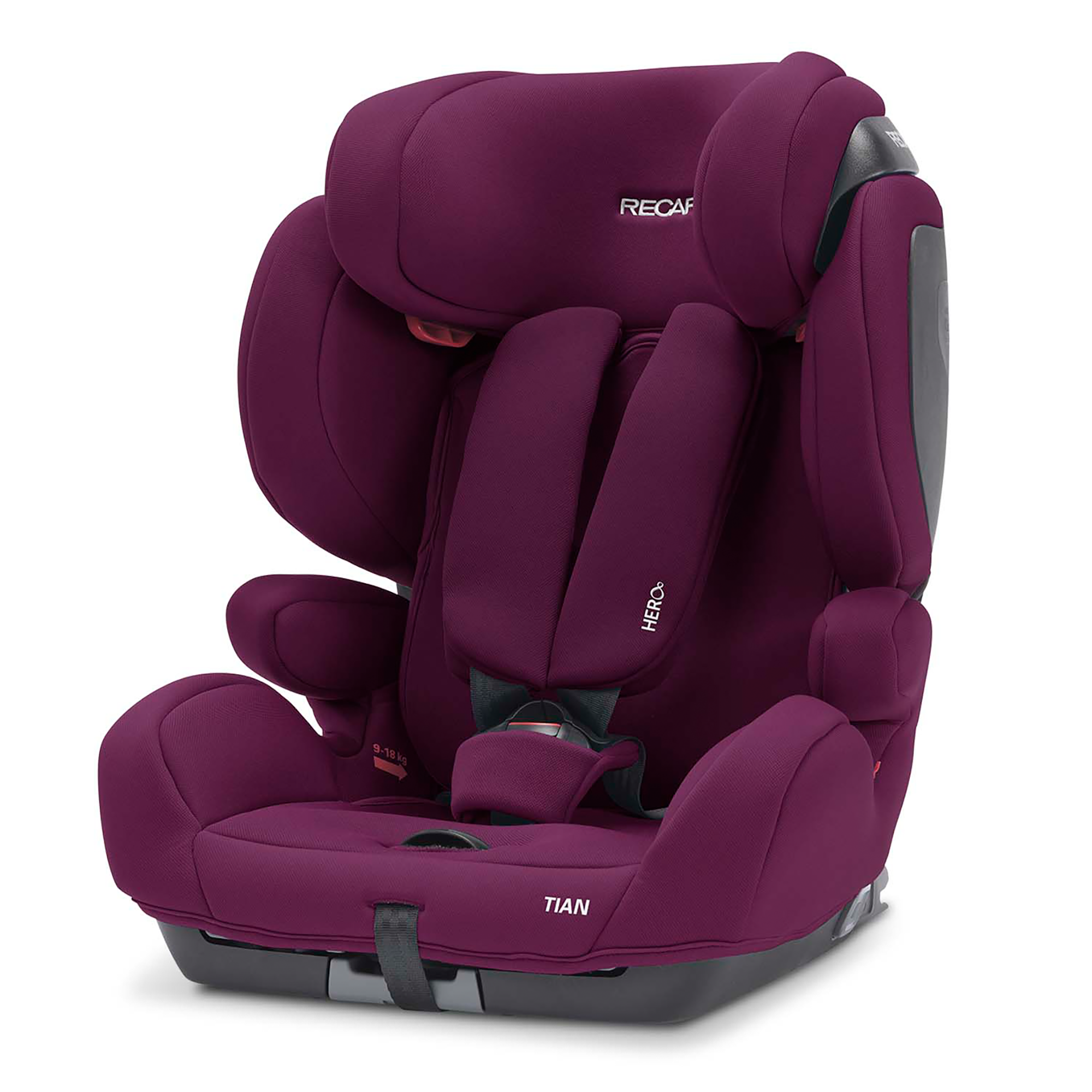 Kindersitze 9-36 kg, Gruppe 1/2/3, RECARO – Produktansicht