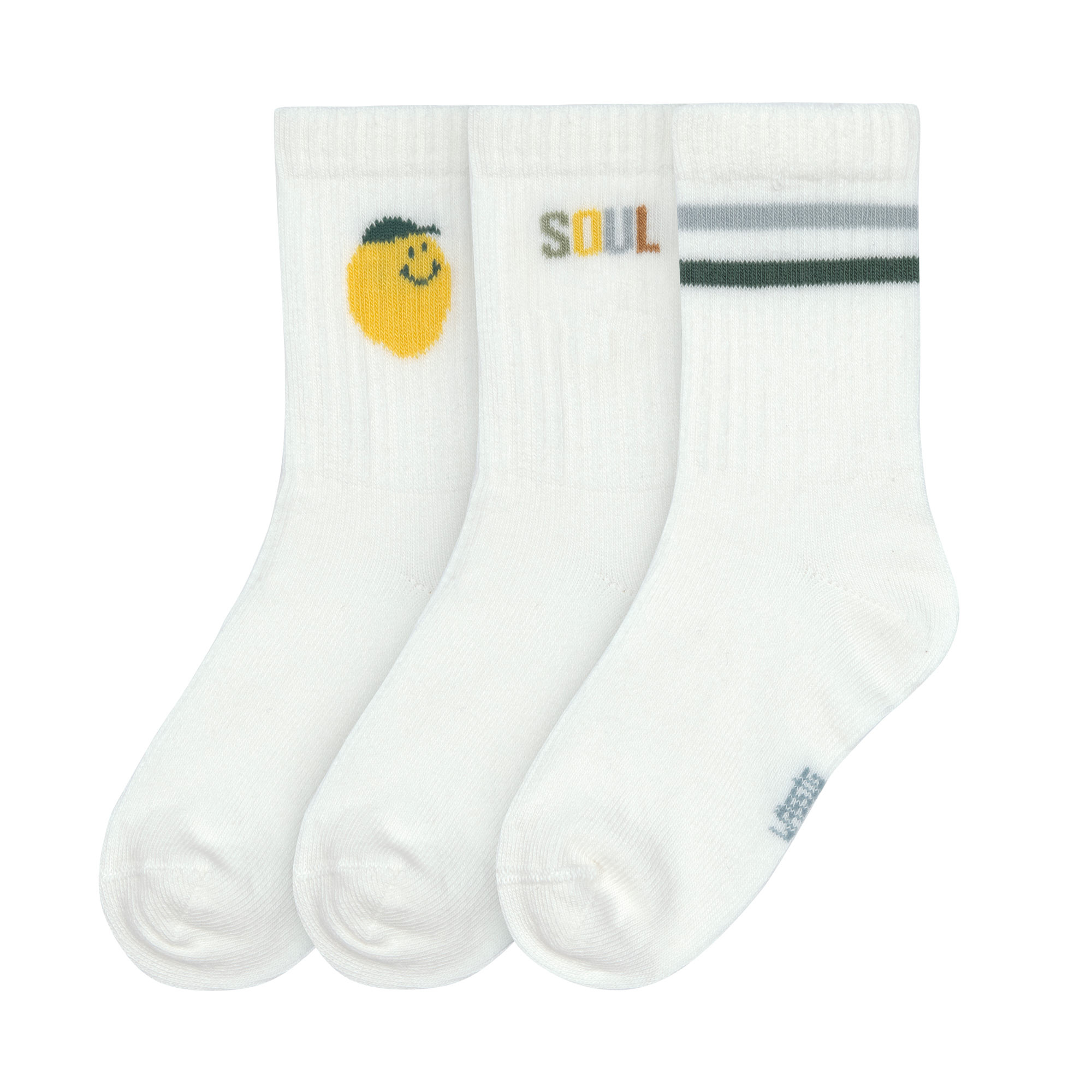 Socken & Strumpfhosen, LÄSSIG, Weiß – Besonderheit: hoher Anteil an Bio-Baumwolle