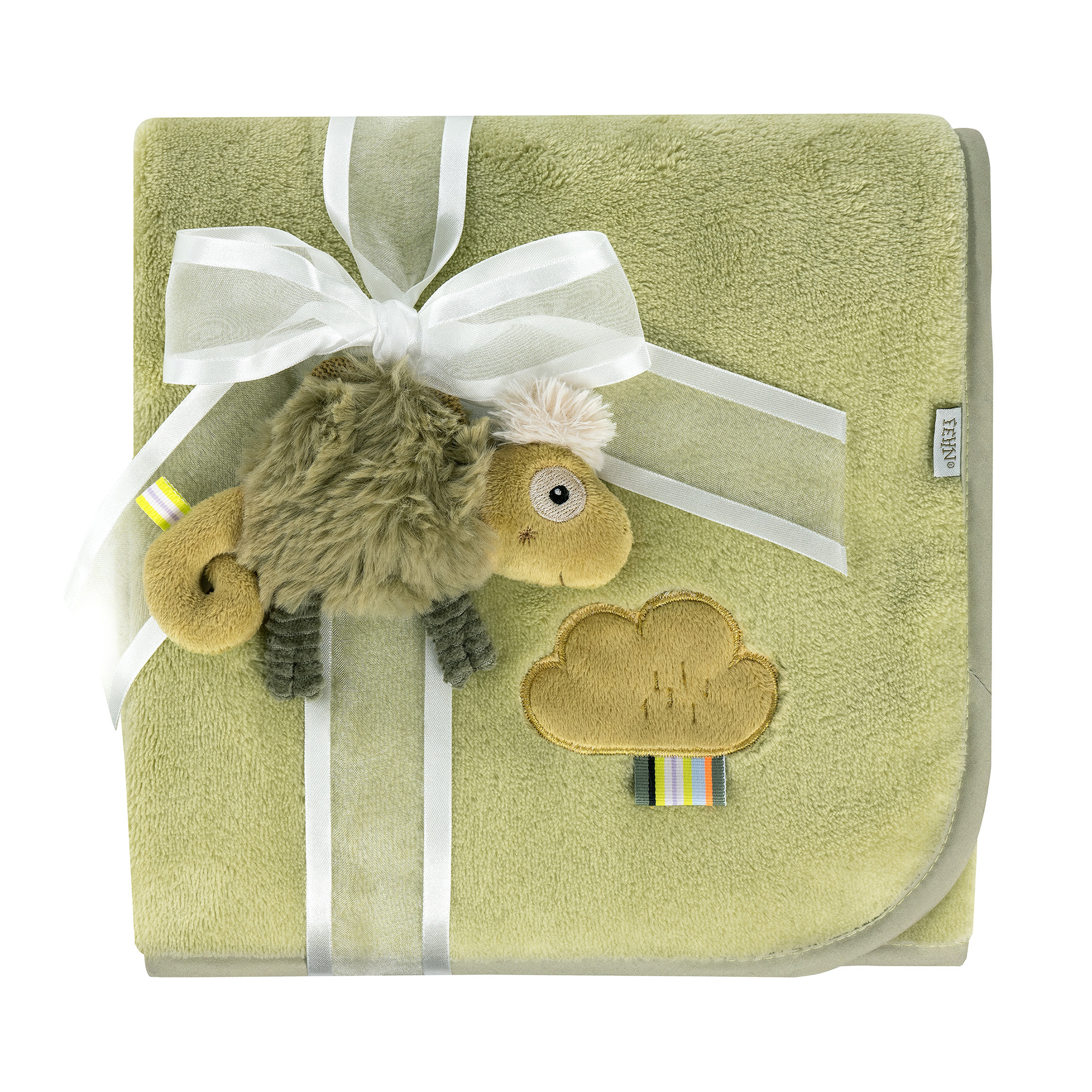 Kuscheldecken, fehn, Grün – Besonderheit: vielseitig einsetzbar – ideal für zu Hause und unterwegs