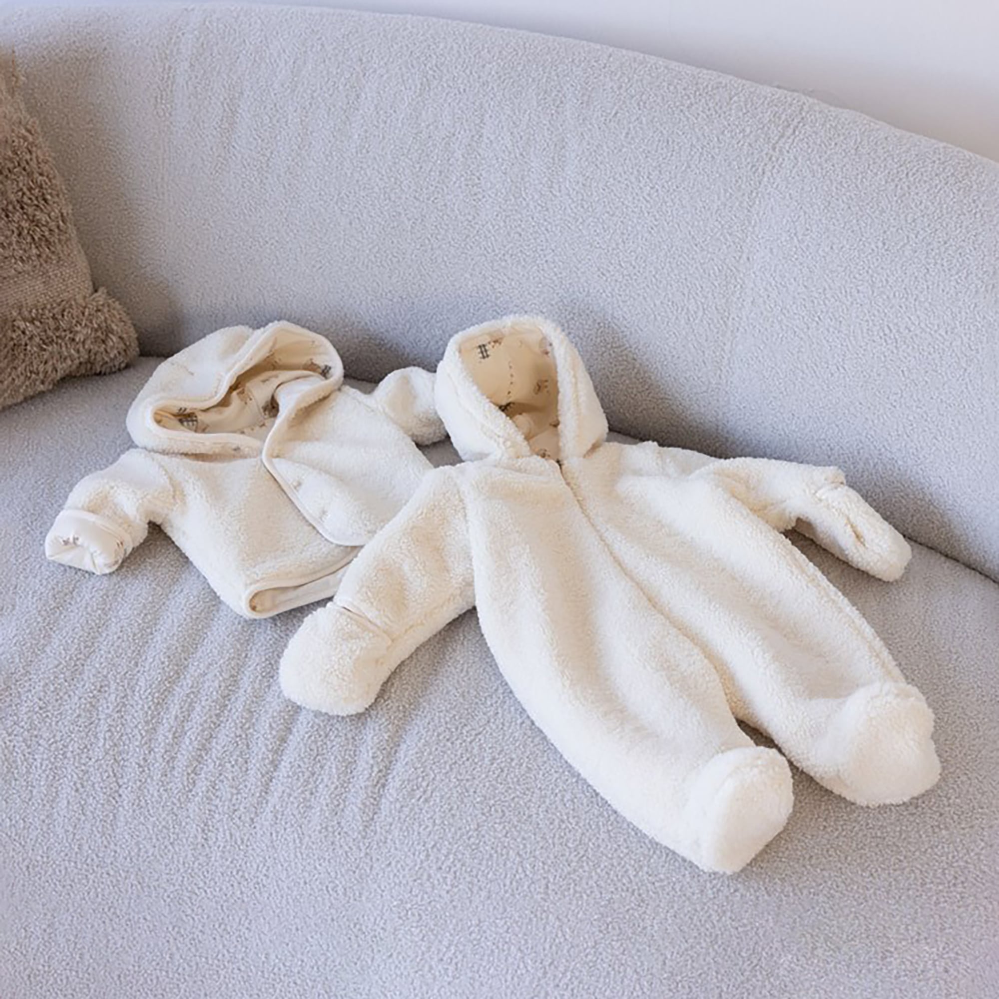 Wollwalk Overalls, FEETJE, Weiß – Produktansicht